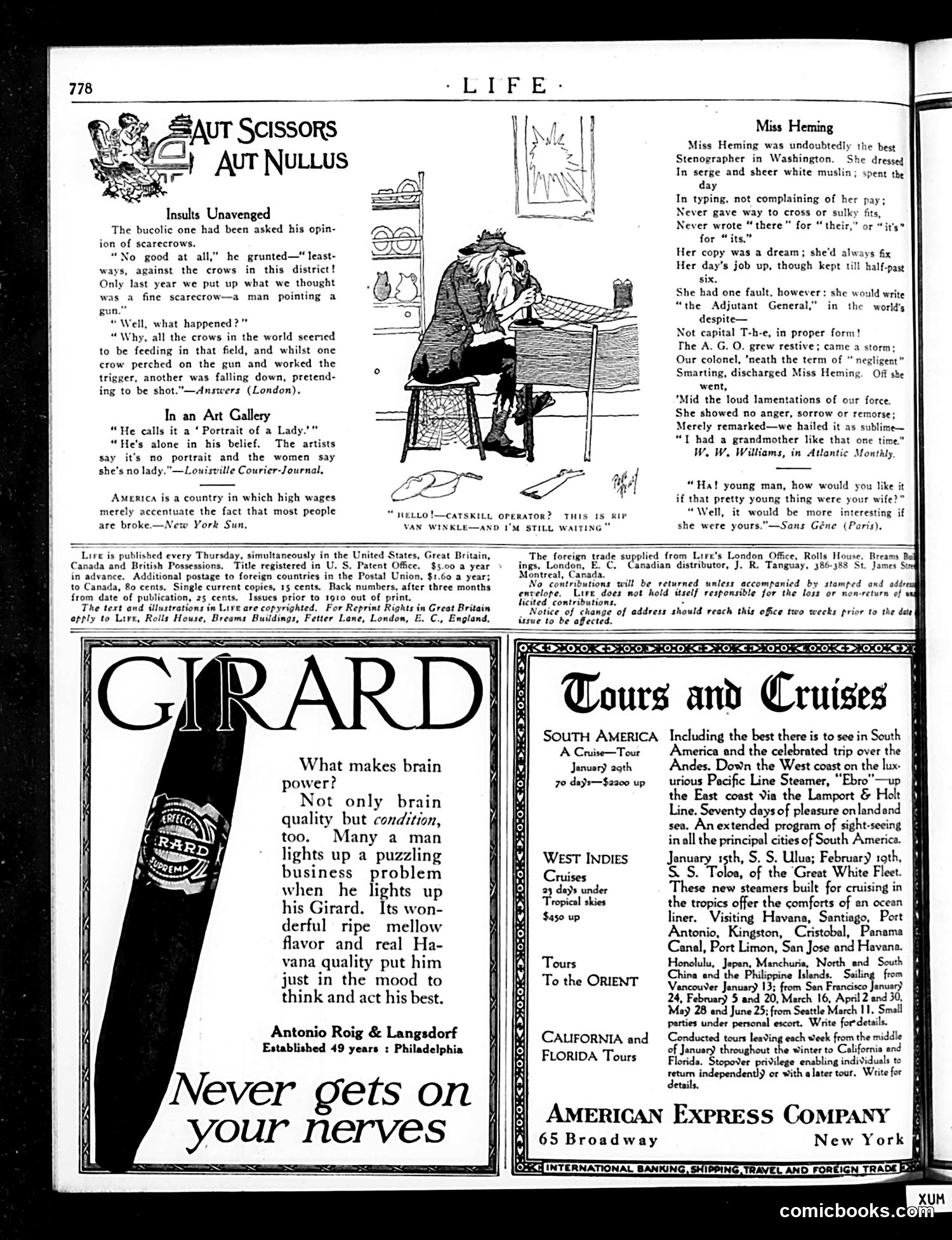 Life — October 28, 1920 — page 36 of 46