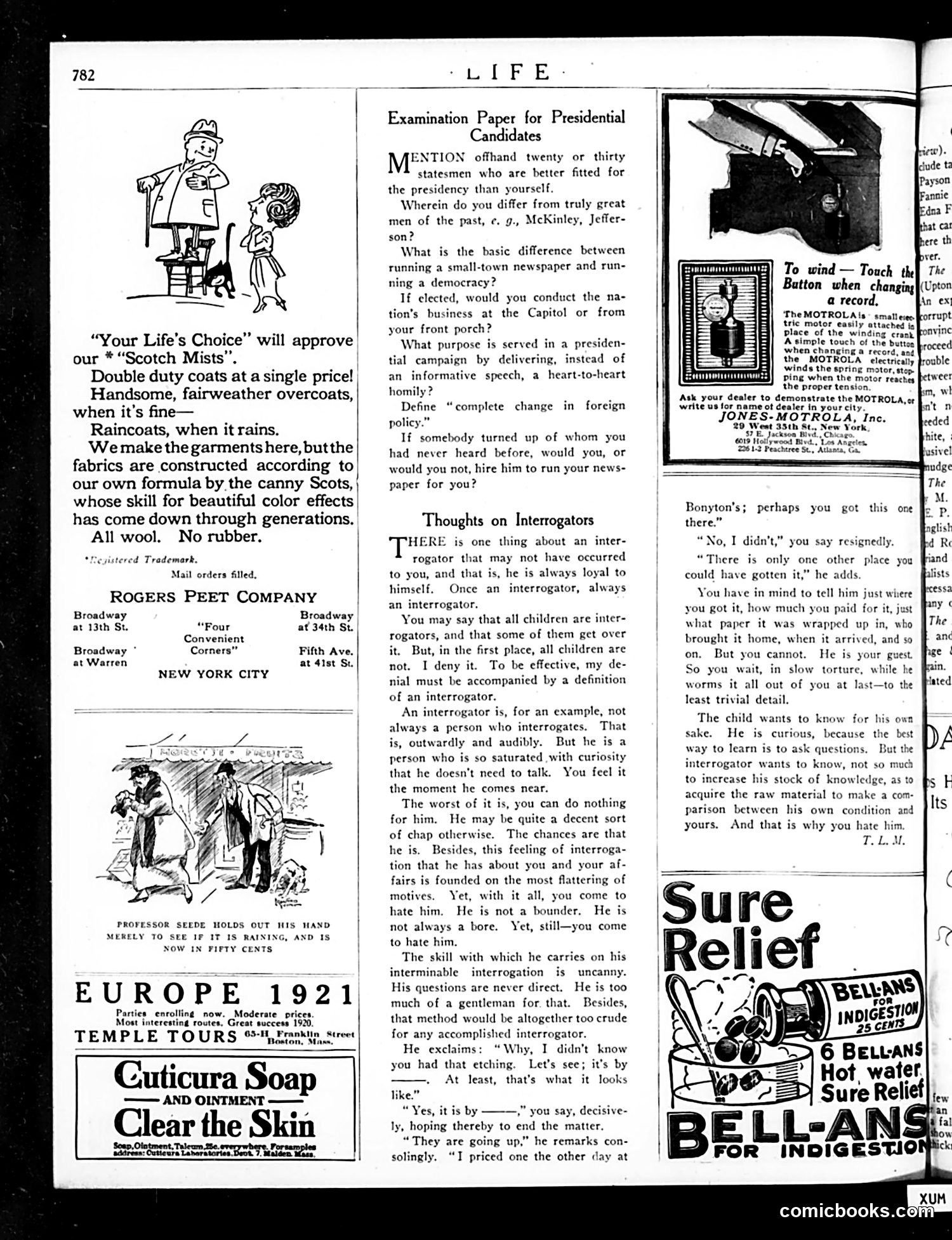 Life — October 28, 1920 — page 40 of 46