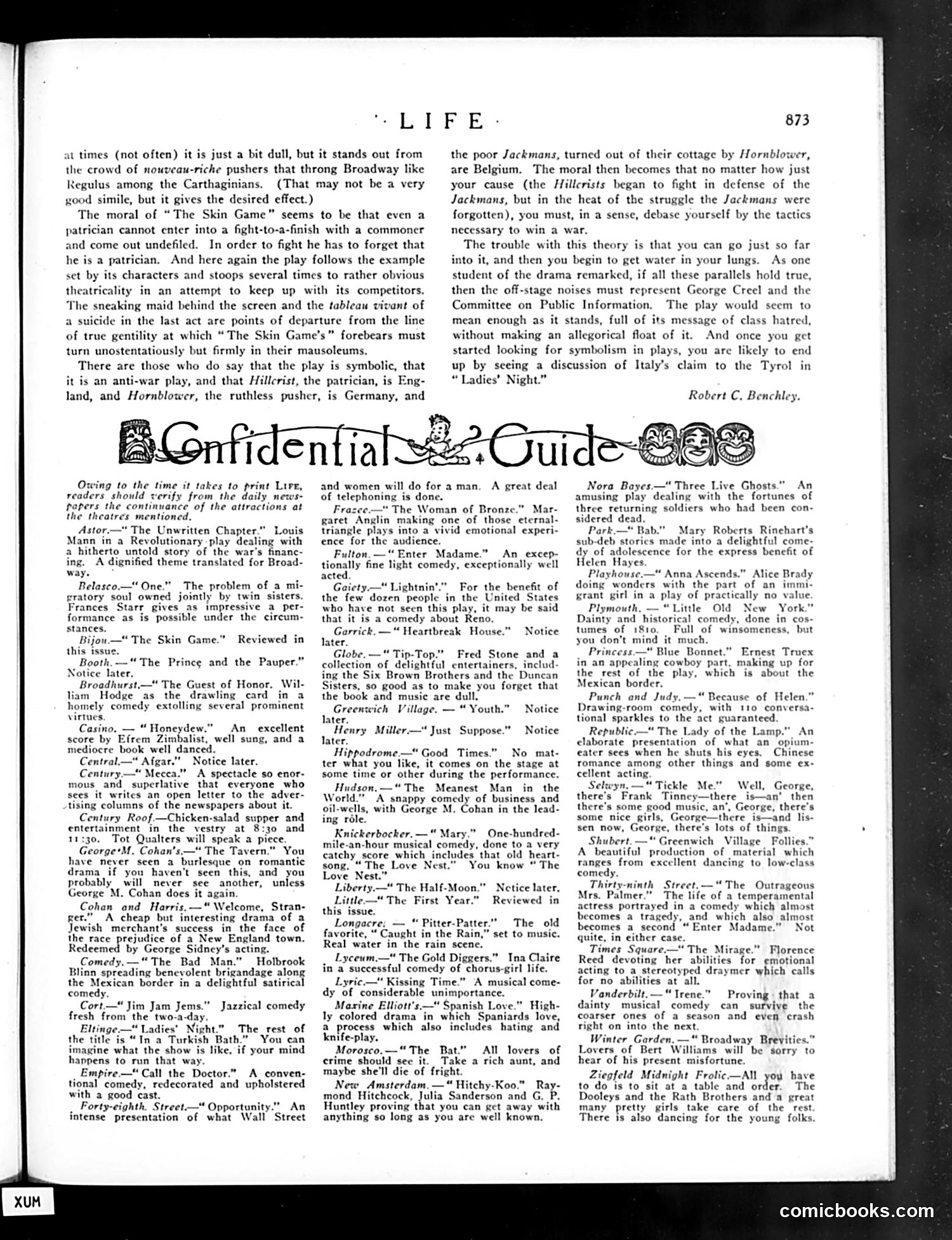 Life — November 11, 1920 — page 25 of 44