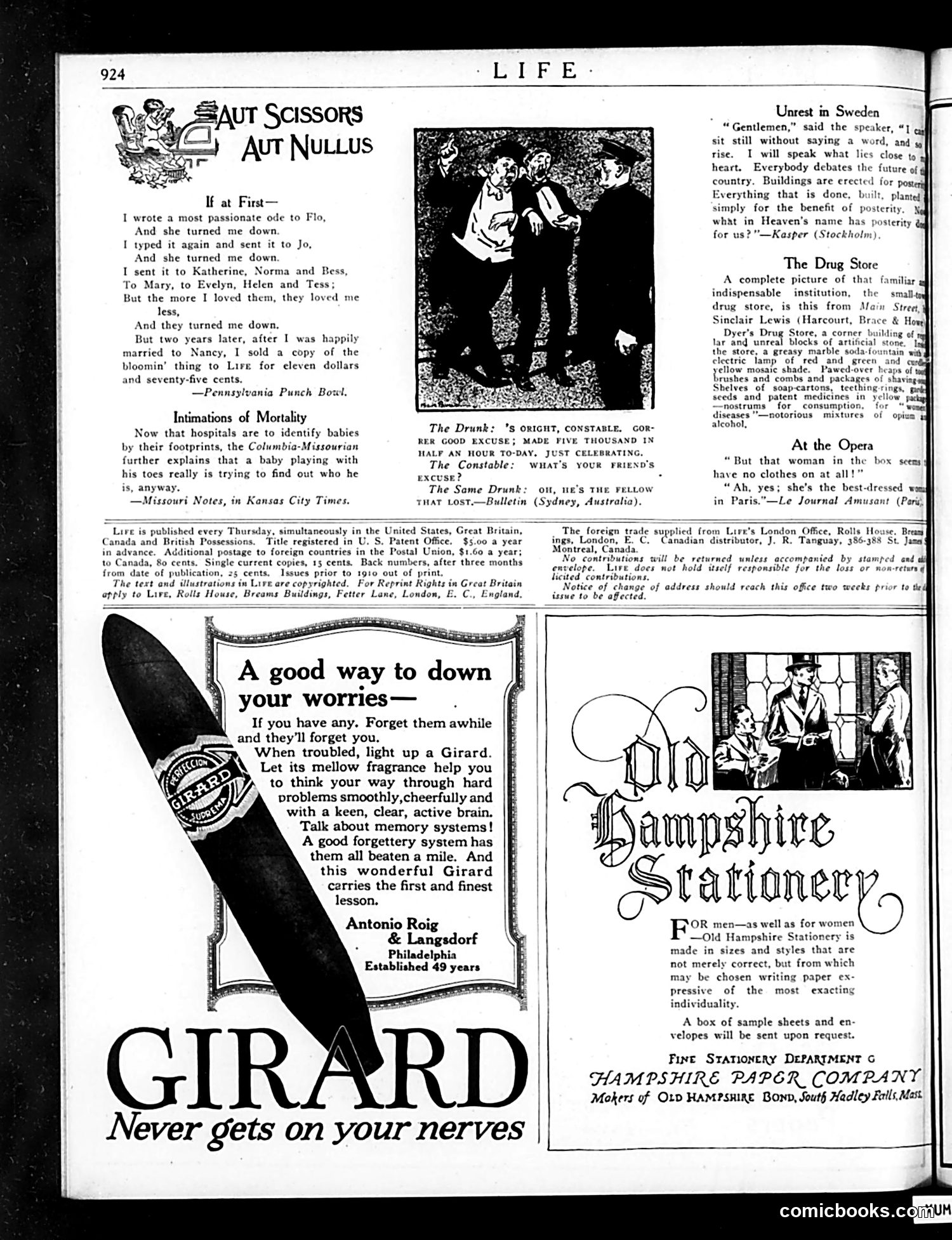 Life — November 18, 1920 — page 32 of 44