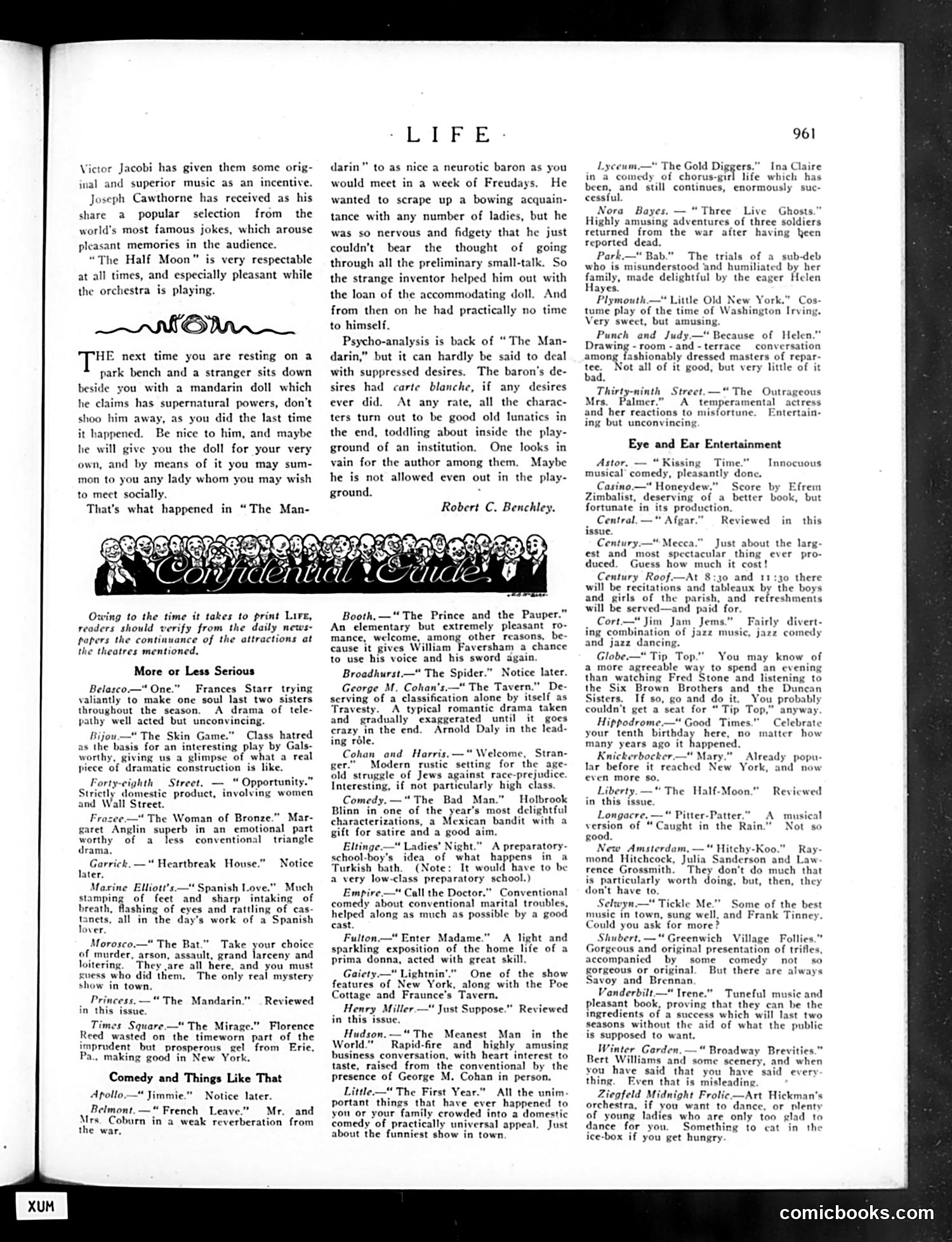 Life — November 25, 1920 — page 25 of 45