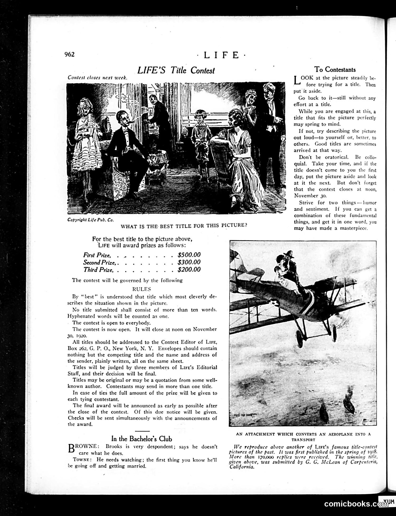 Life — November 25, 1920 — page 26 of 45