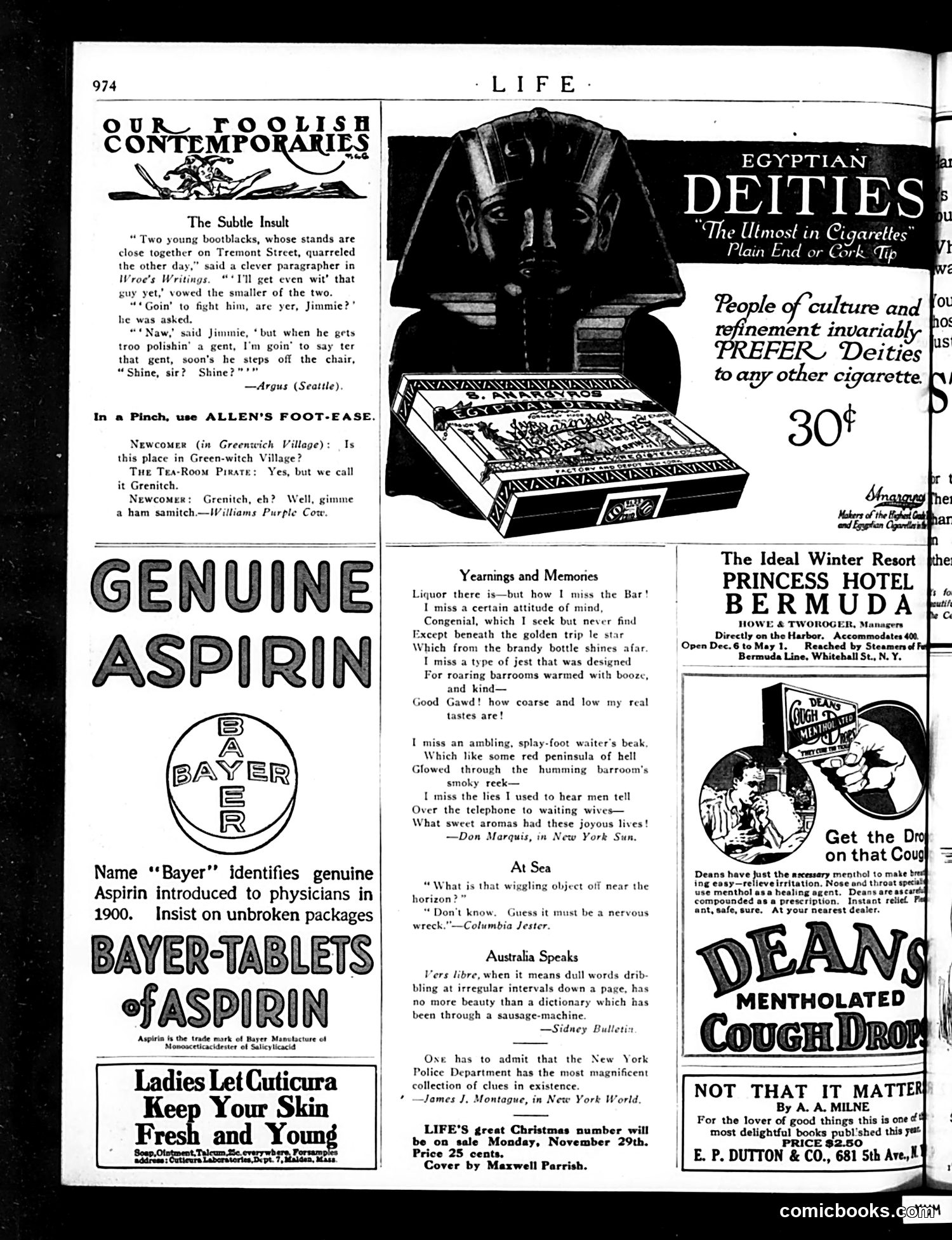 Life — November 25, 1920 — page 38 of 45