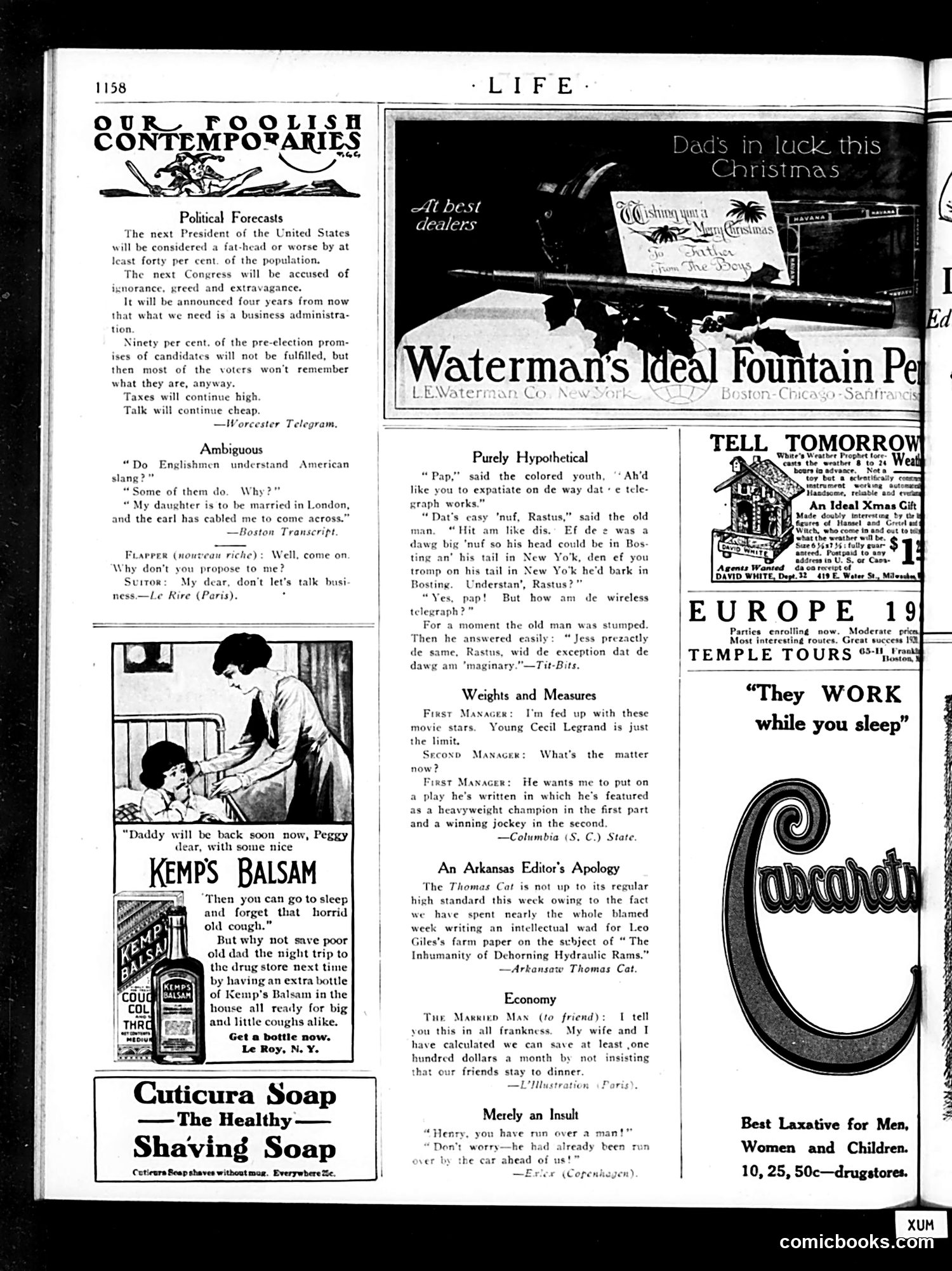 Life — December 16, 1920 — page 38 of 45