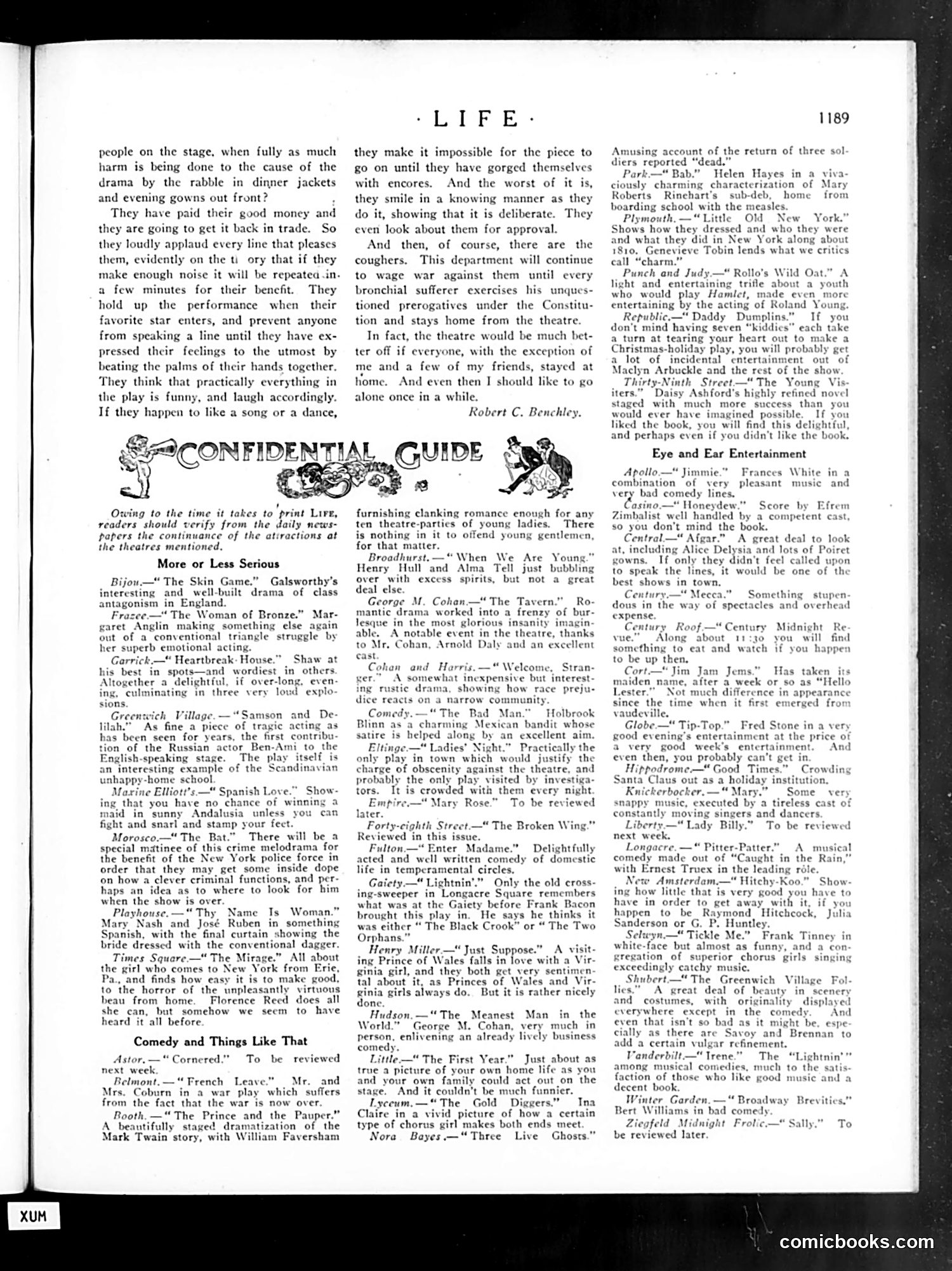 Life — December 23, 1920 — page 25 of 44
