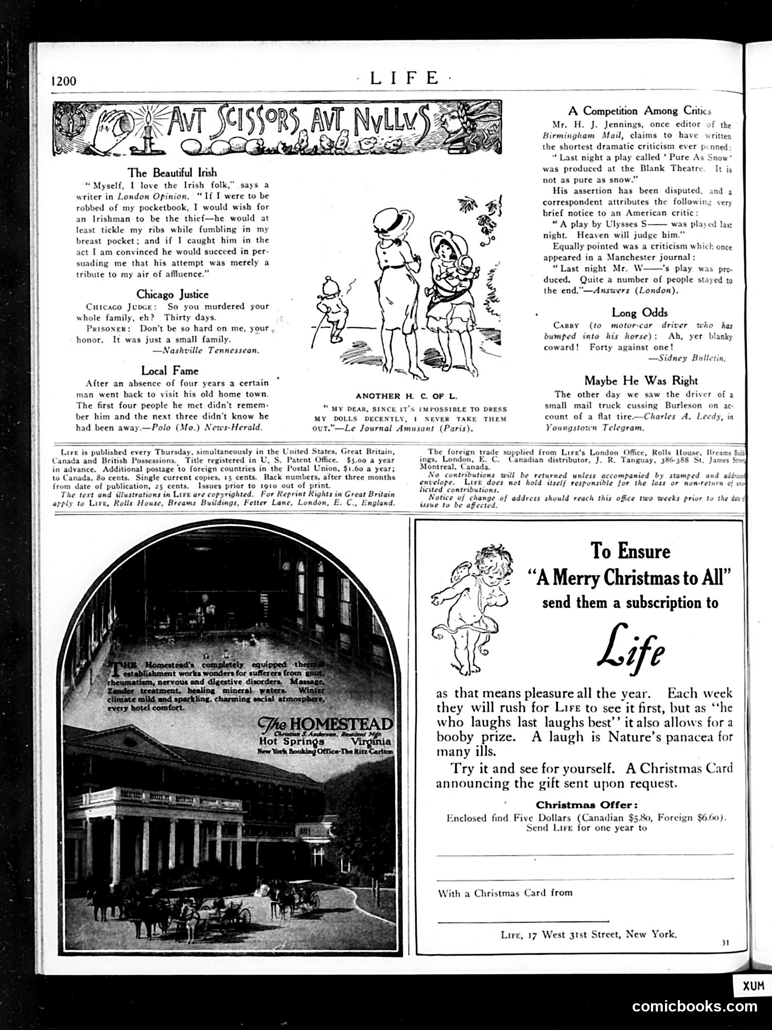 Life — December 23, 1920 — page 36 of 44