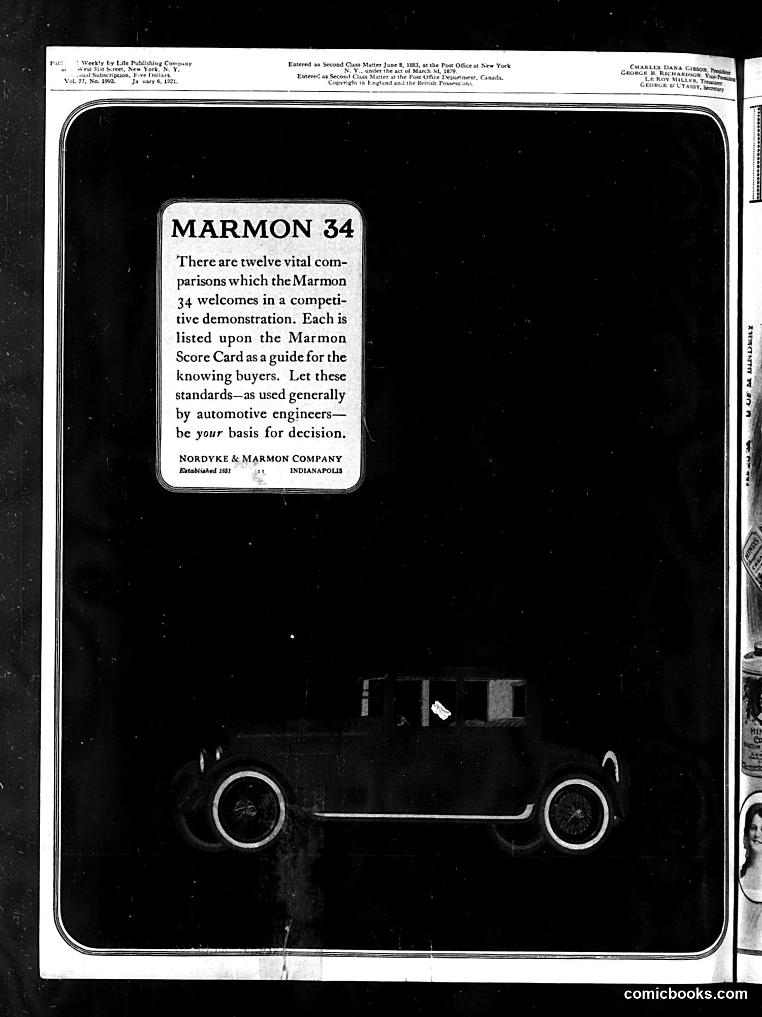 Life — January 6, 1921 — page 2 of 44
