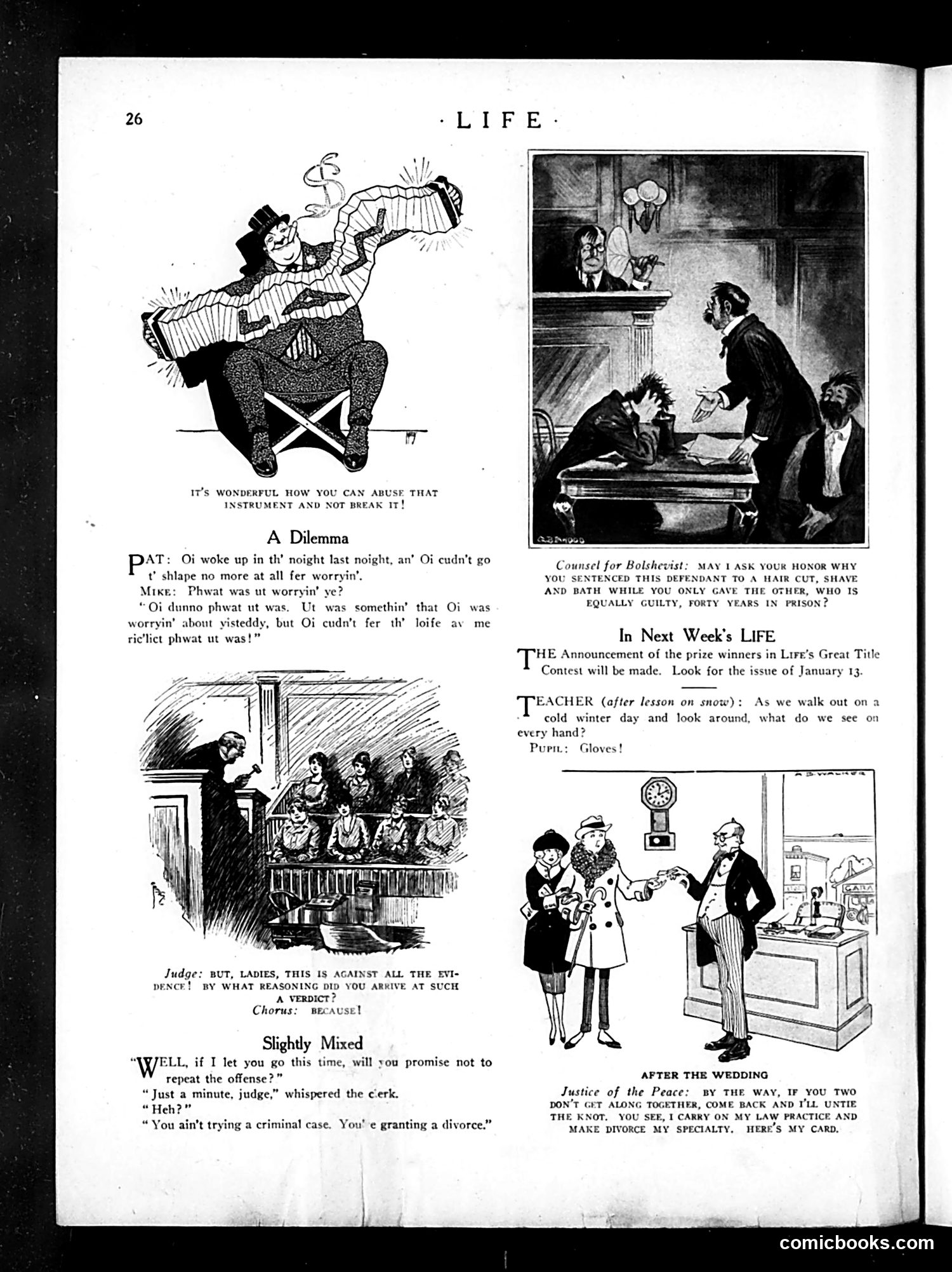 Life — January 6, 1921 — page 26 of 44