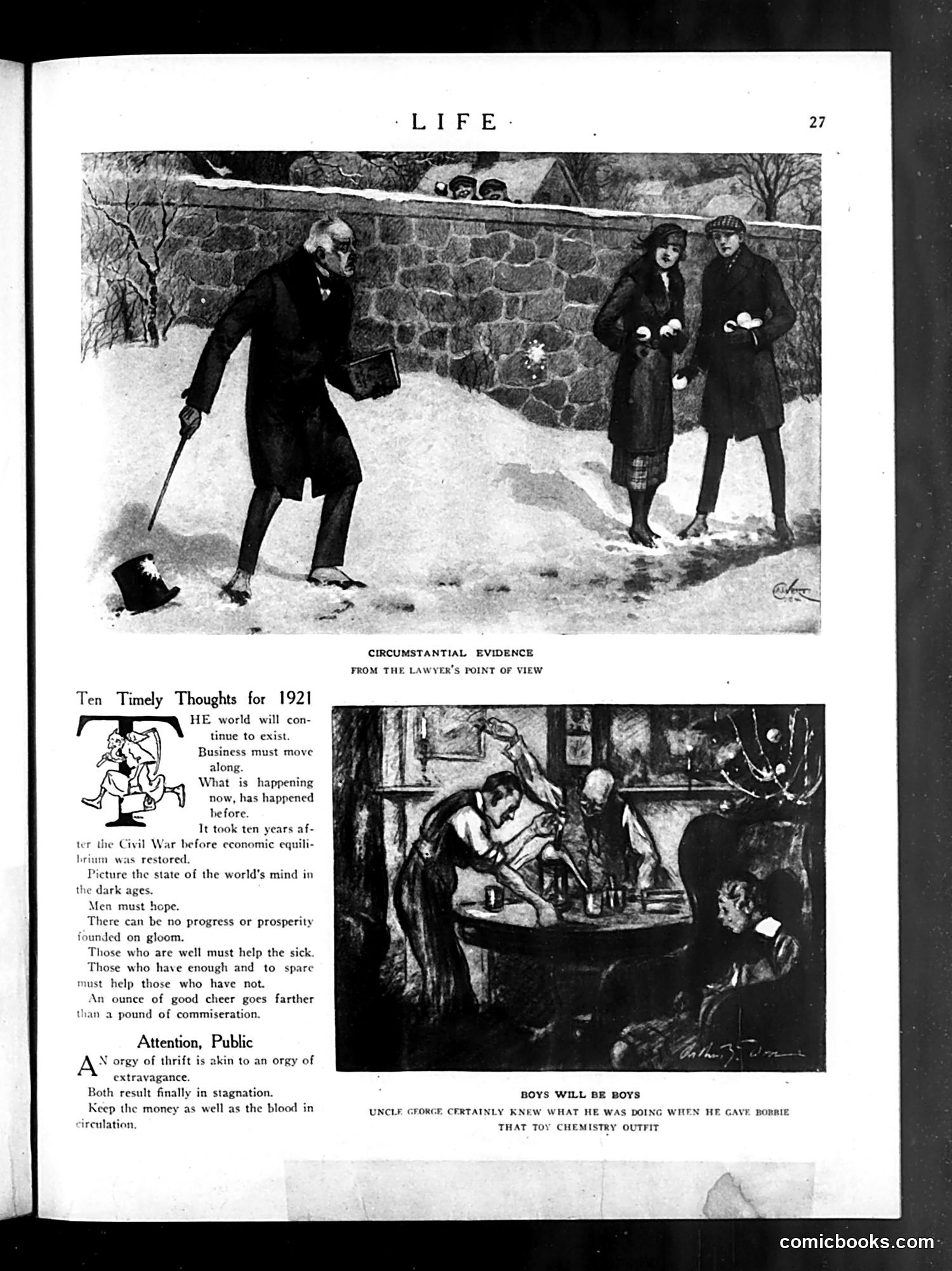 Life — January 6, 1921 — page 27 of 44