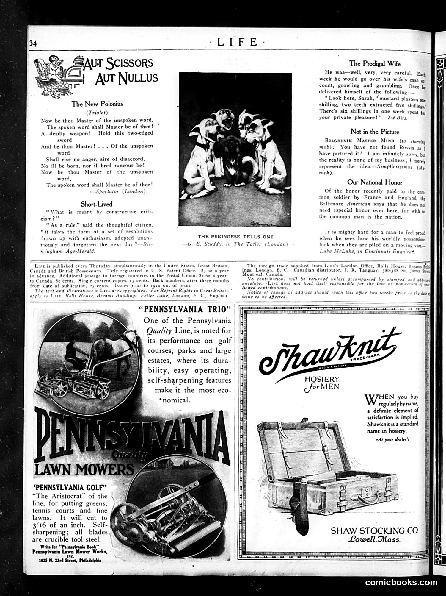 Life — January 6, 1921 — page 34 of 44