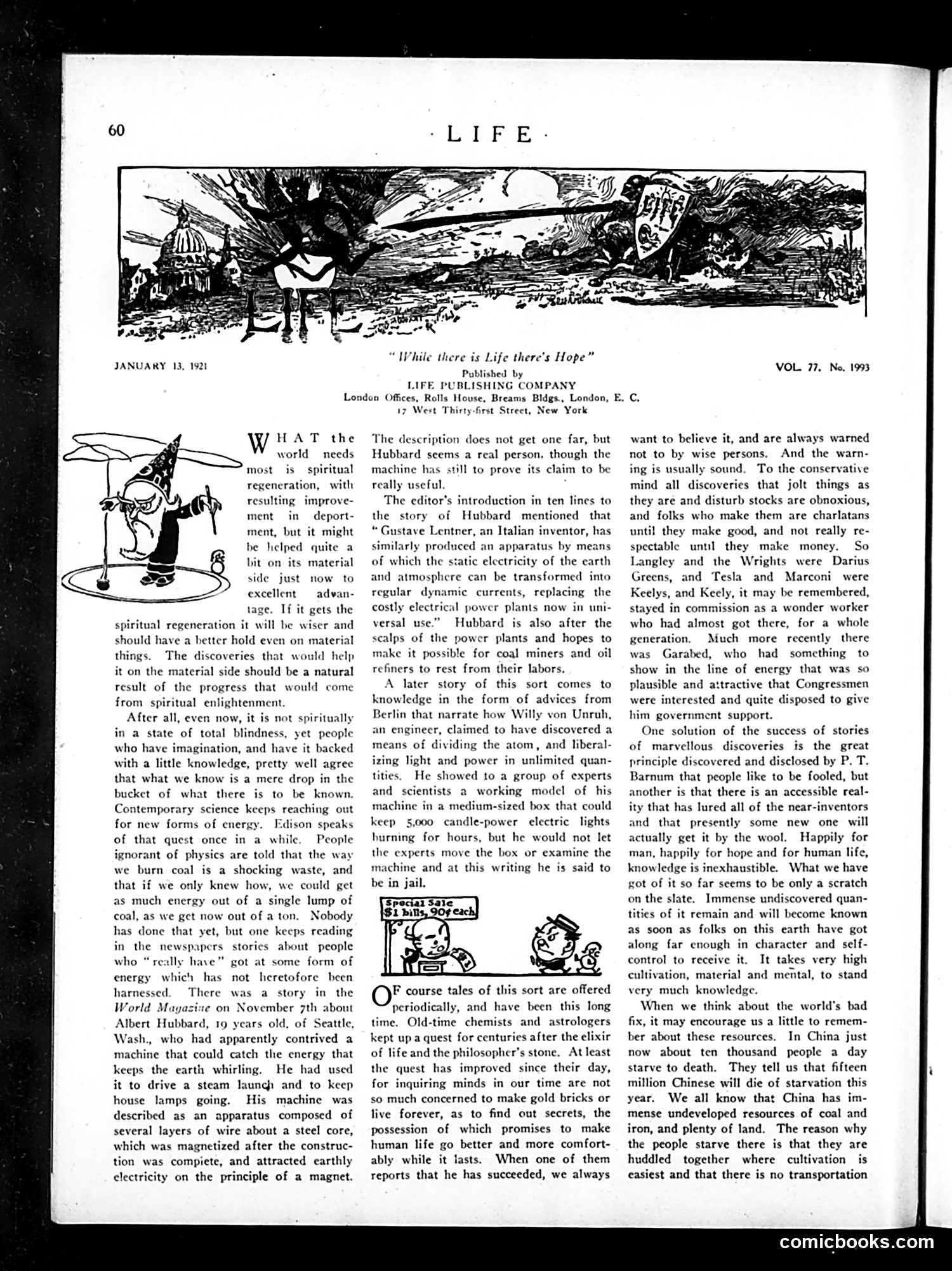 Life — January 13, 1921 — page 16 of 36