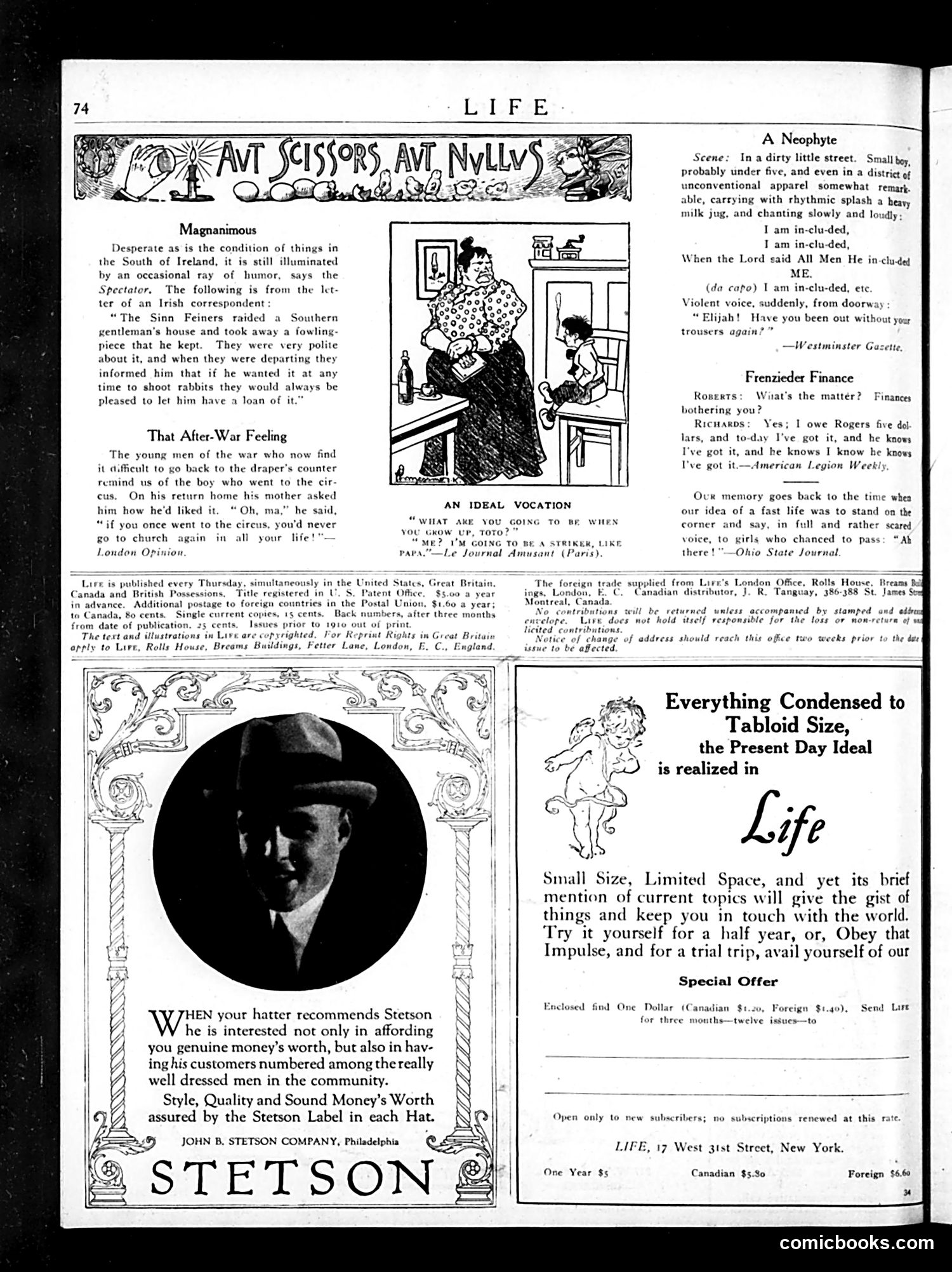 Life — January 13, 1921 — page 30 of 36