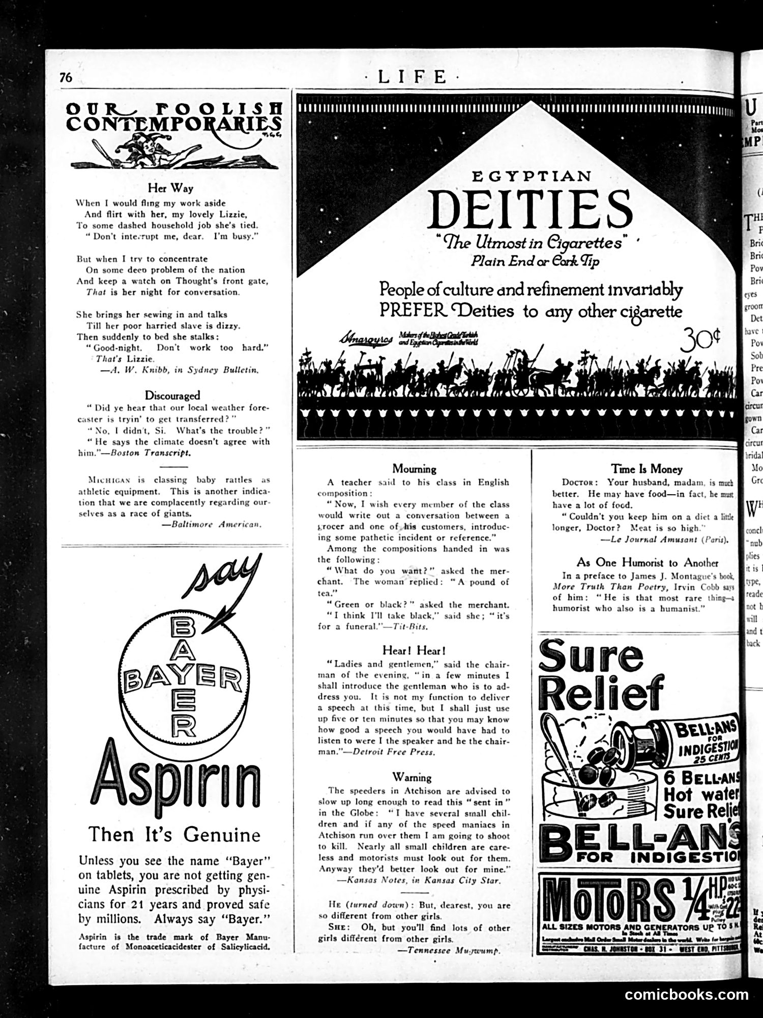 Life — January 13, 1921 — page 32 of 36