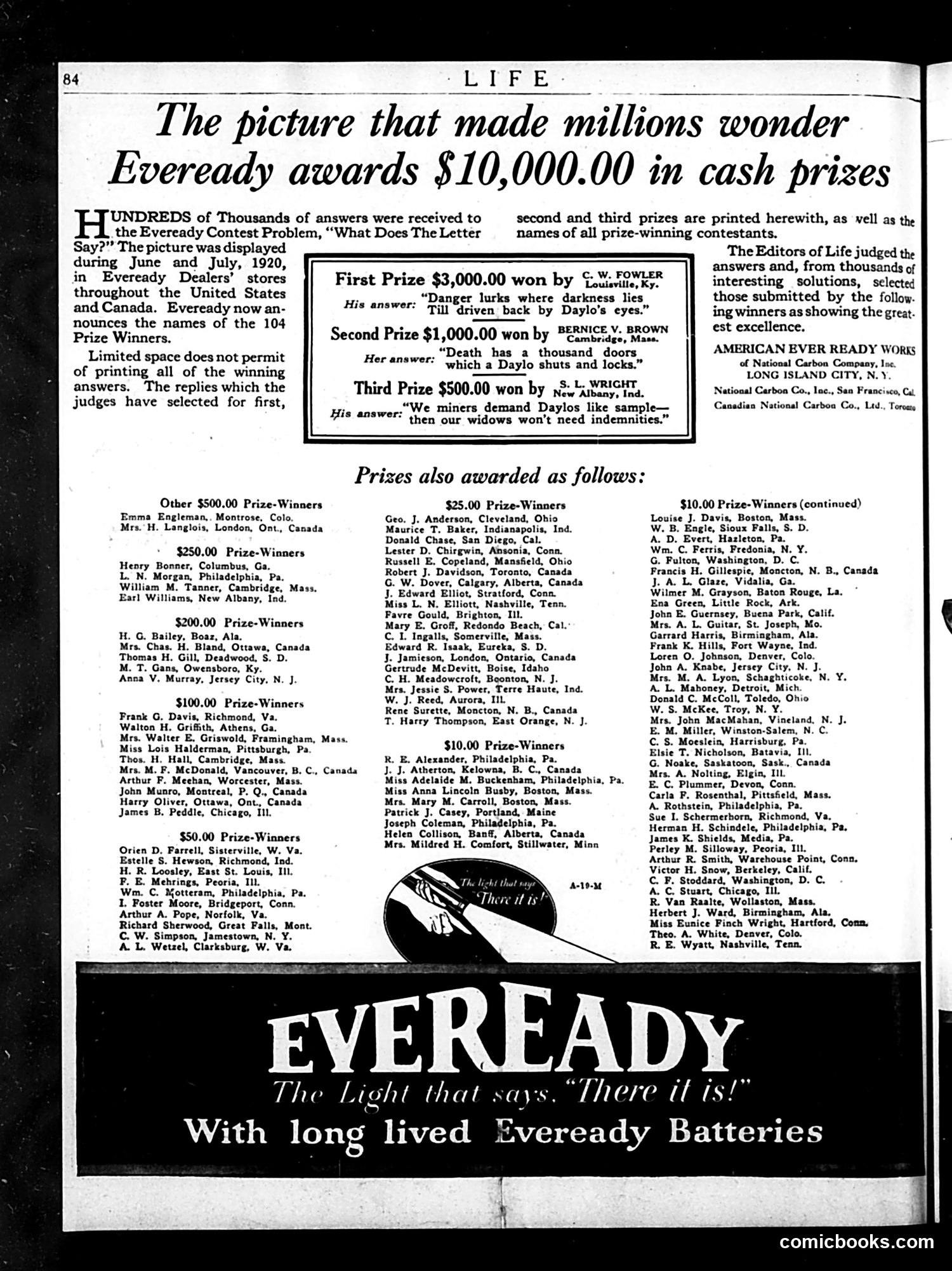 Life — January 20, 1921 — page 4 of 36
