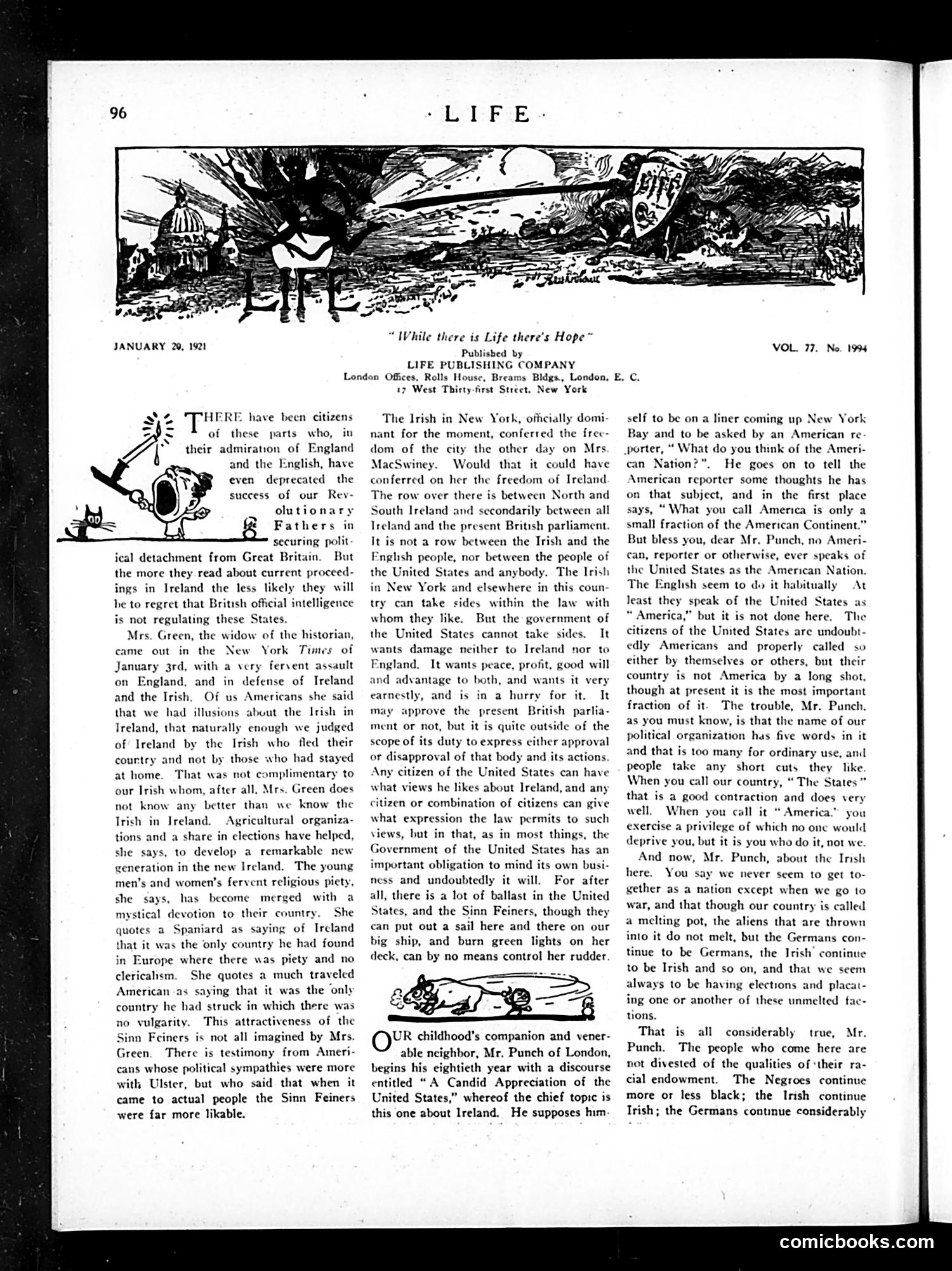 Life — January 20, 1921 — page 16 of 36