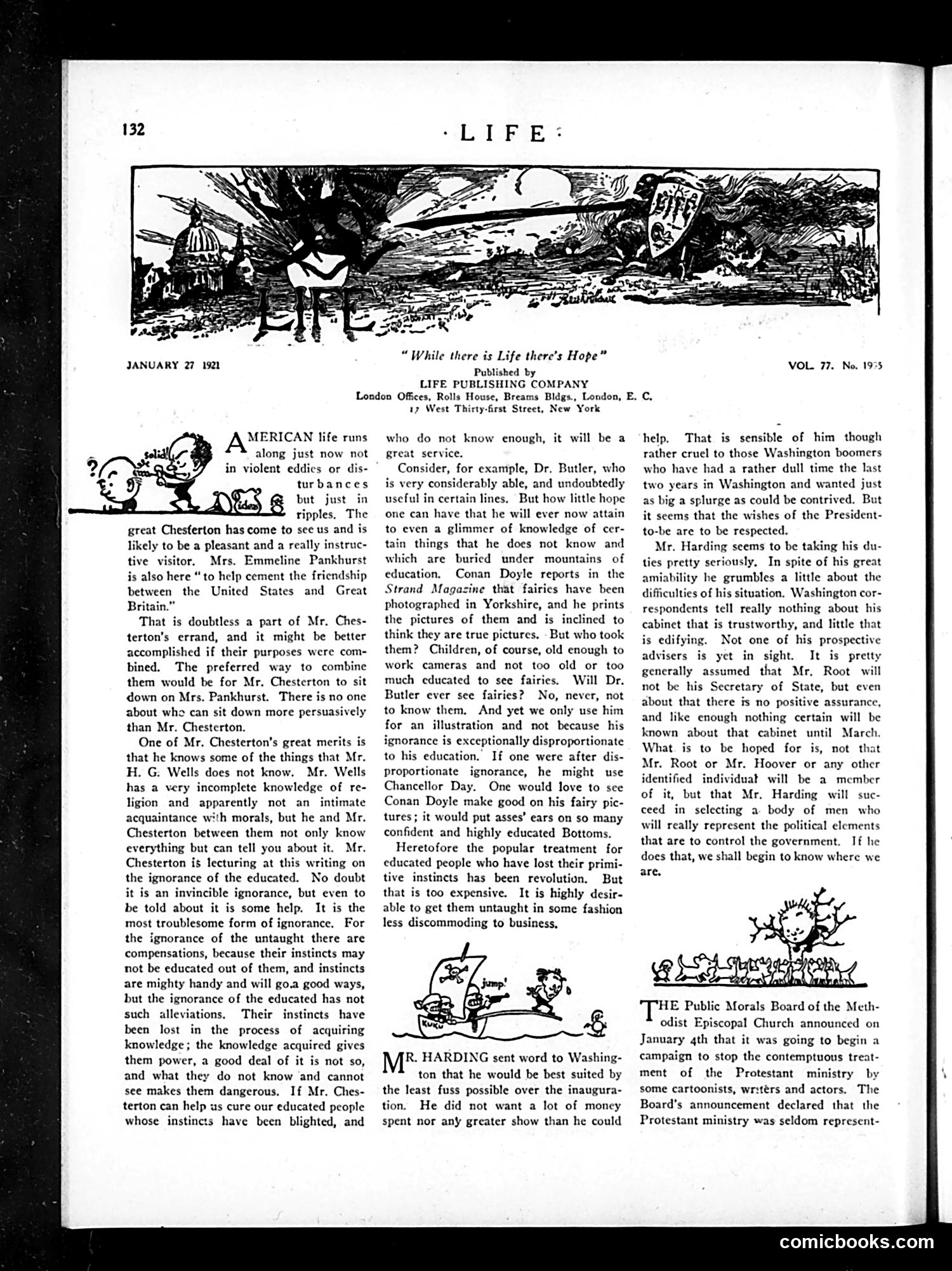 Life — January 27, 1921 — page 16 of 36