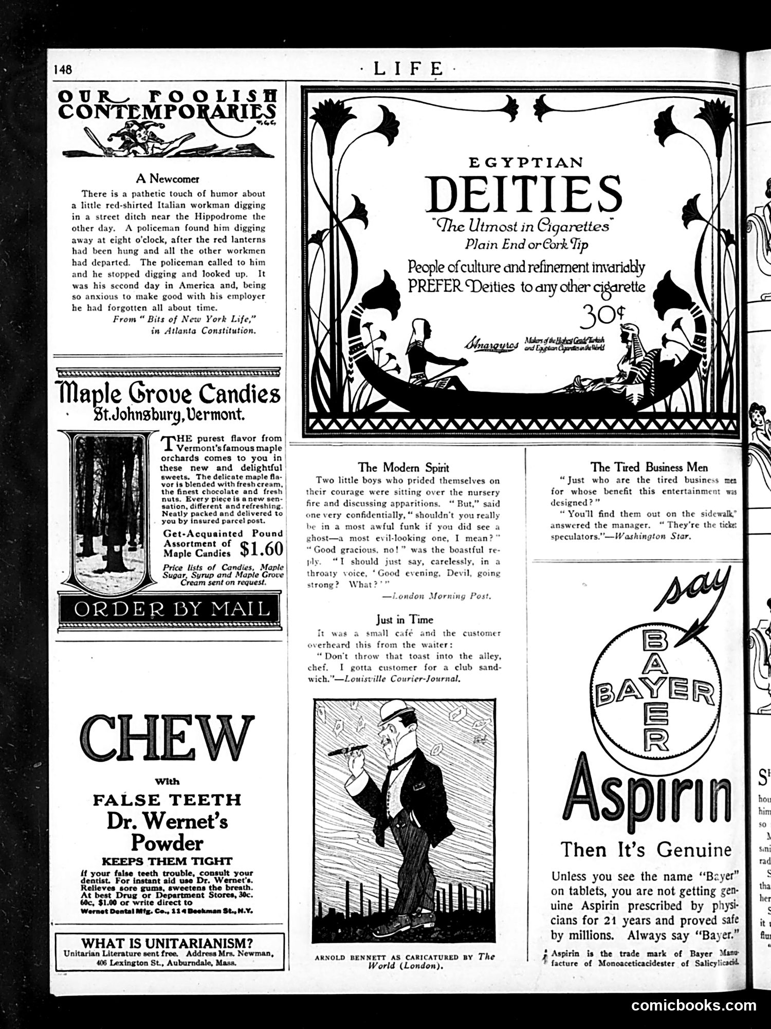 Life — January 27, 1921 — page 32 of 36