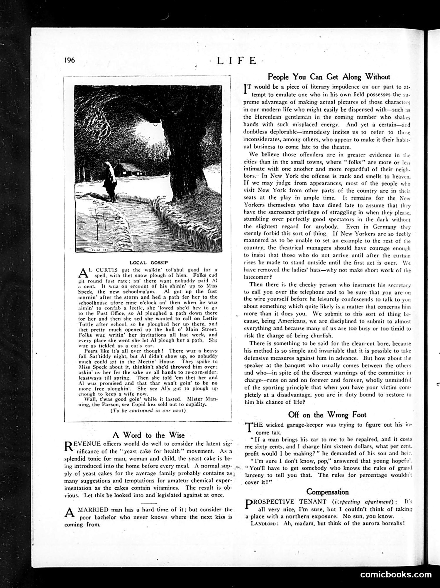 Life — February 10, 1921 — page 8 of 42