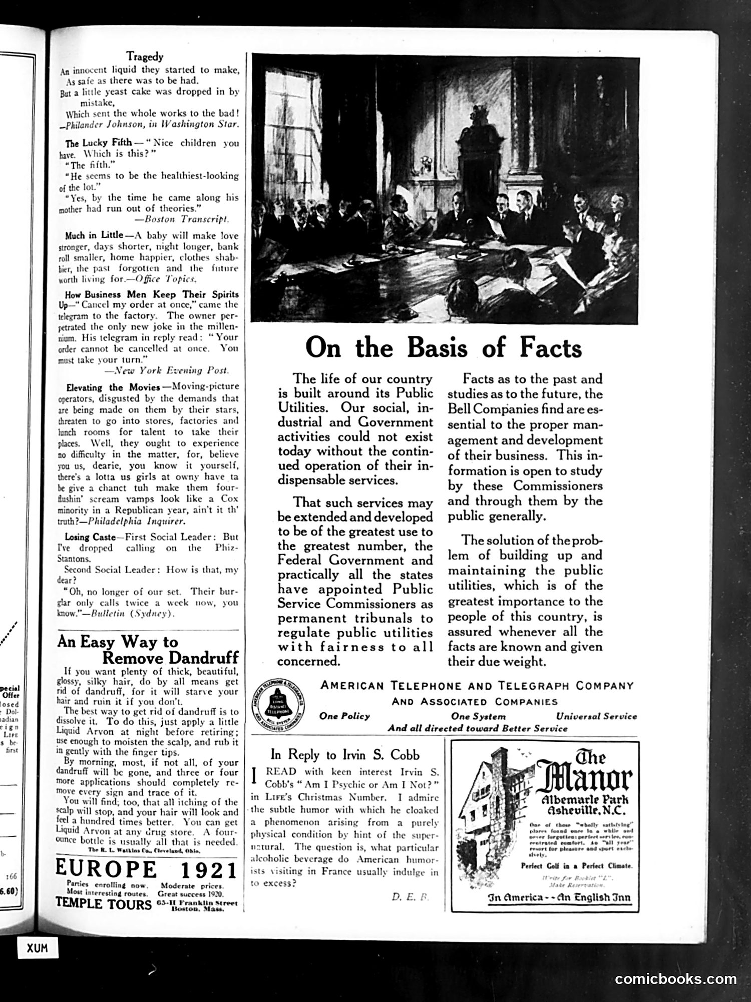 Life — February 17, 1921 — page 33 of 34