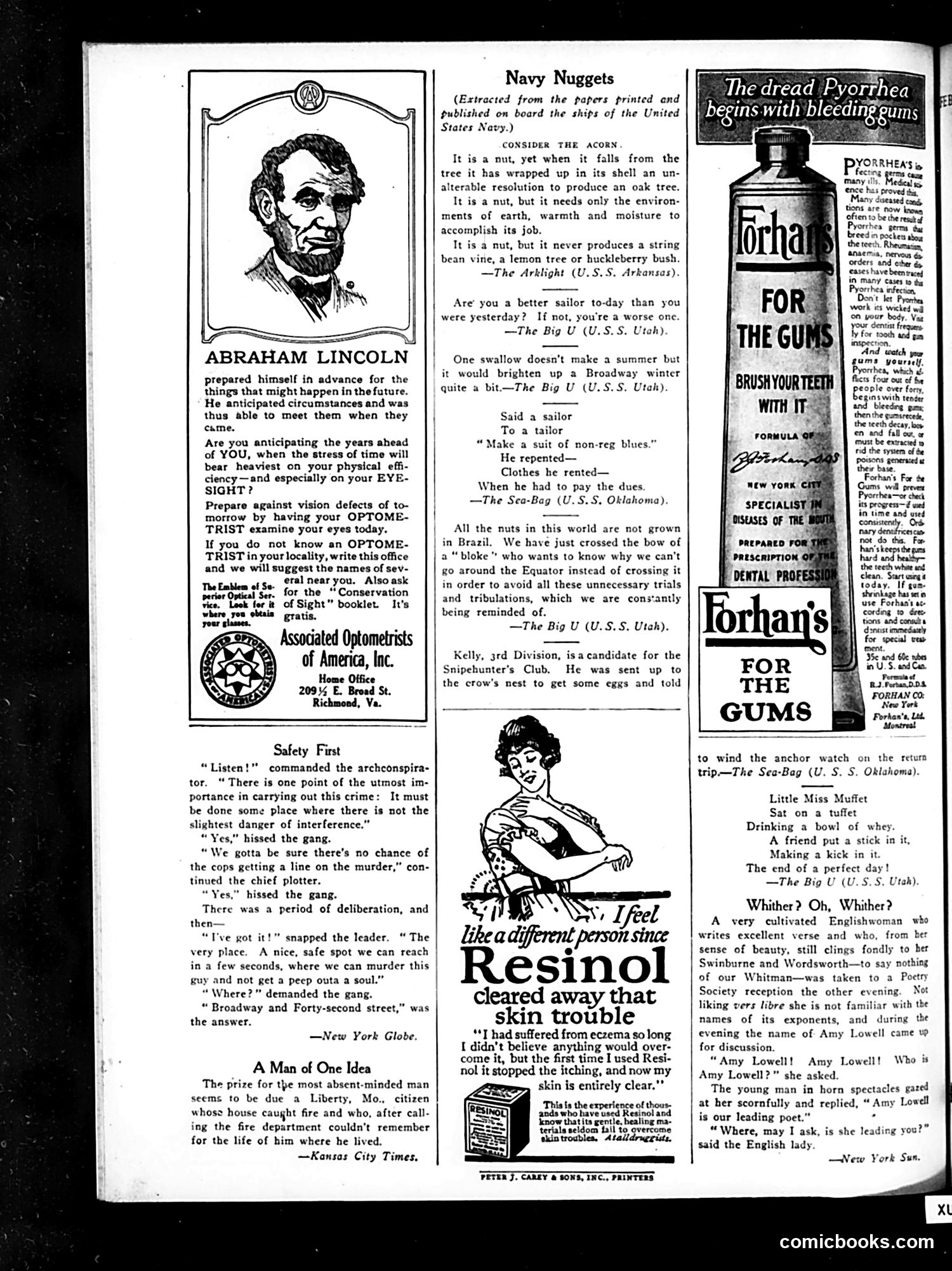 Life — February 17, 1921 — page 34 of 34