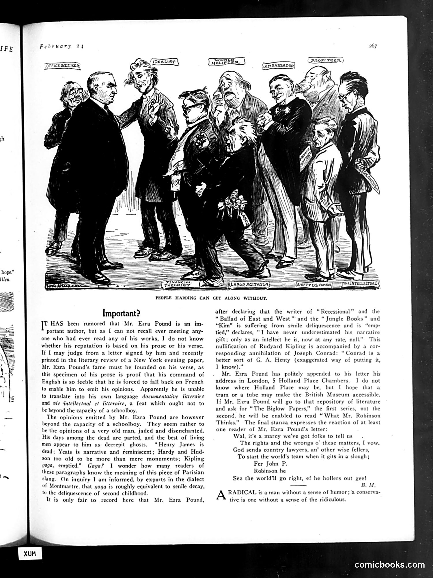 Life — February 24, 1921 — page 5 of 32
