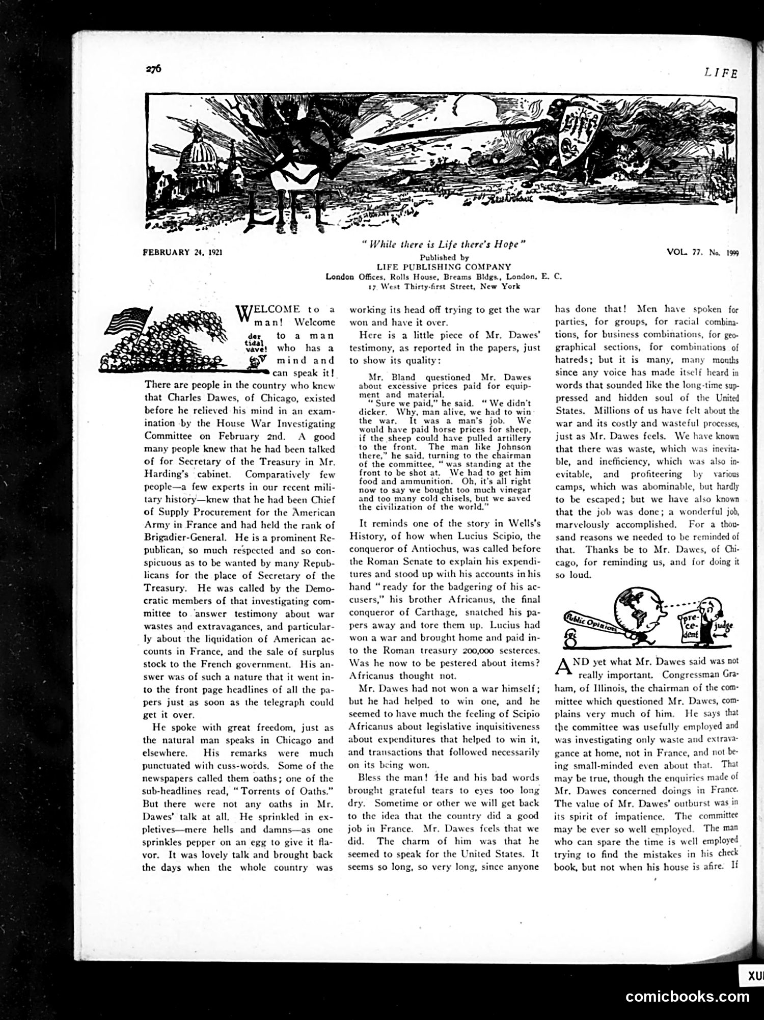 Life — February 24, 1921 — page 14 of 32