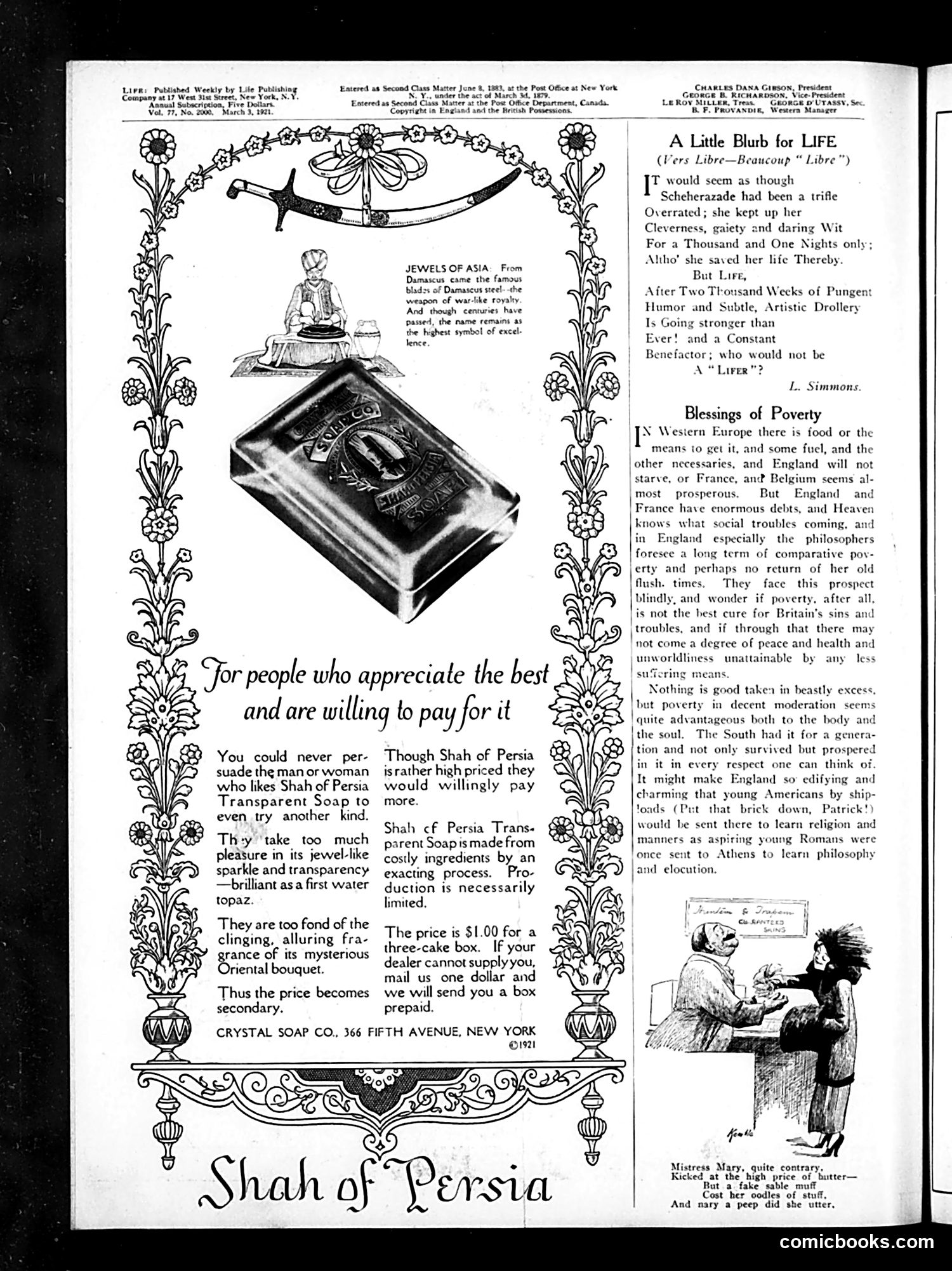 Life — March 3, 1921 — page 4 of 38