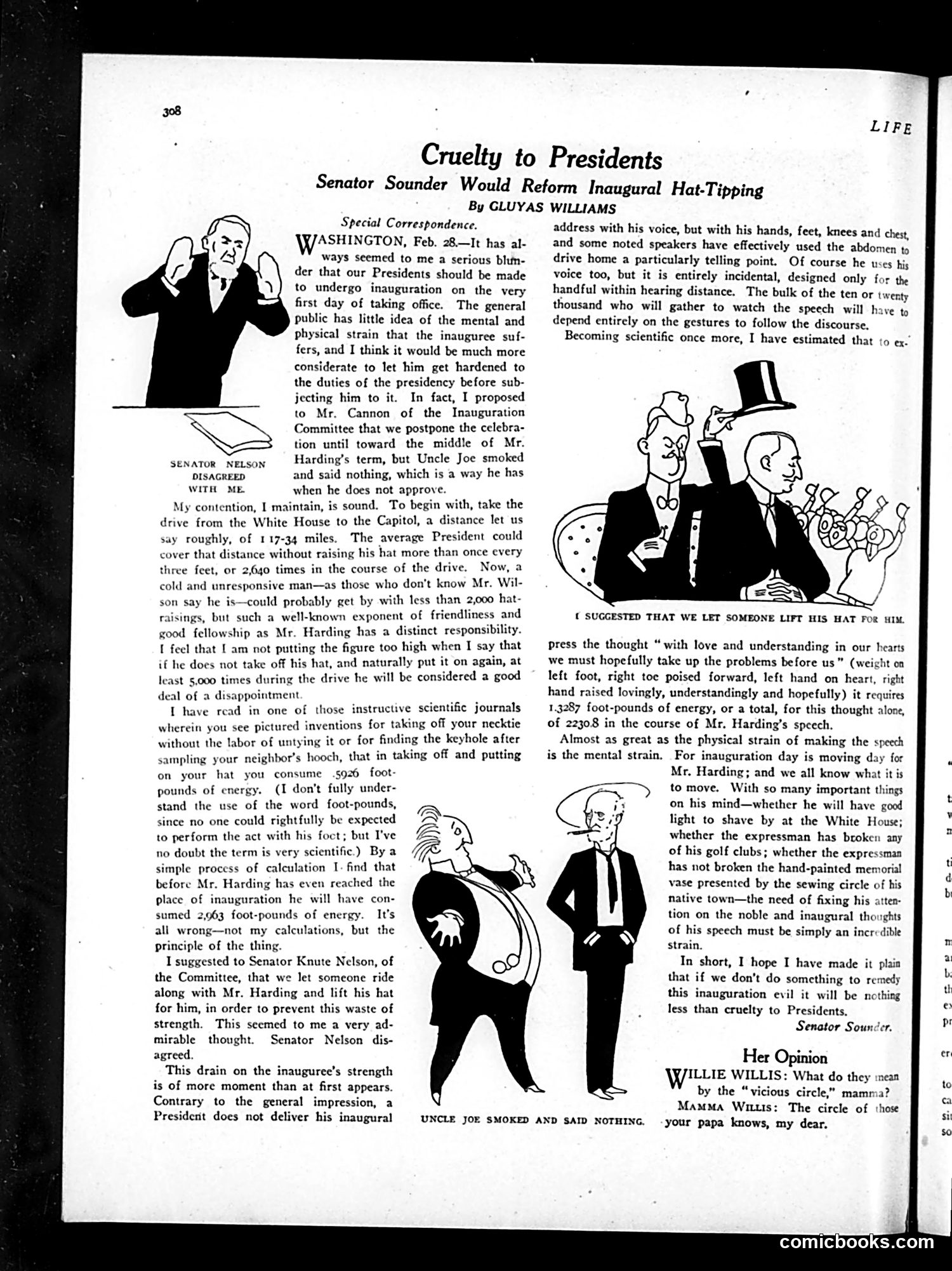 Life — March 3, 1921 — page 14 of 38