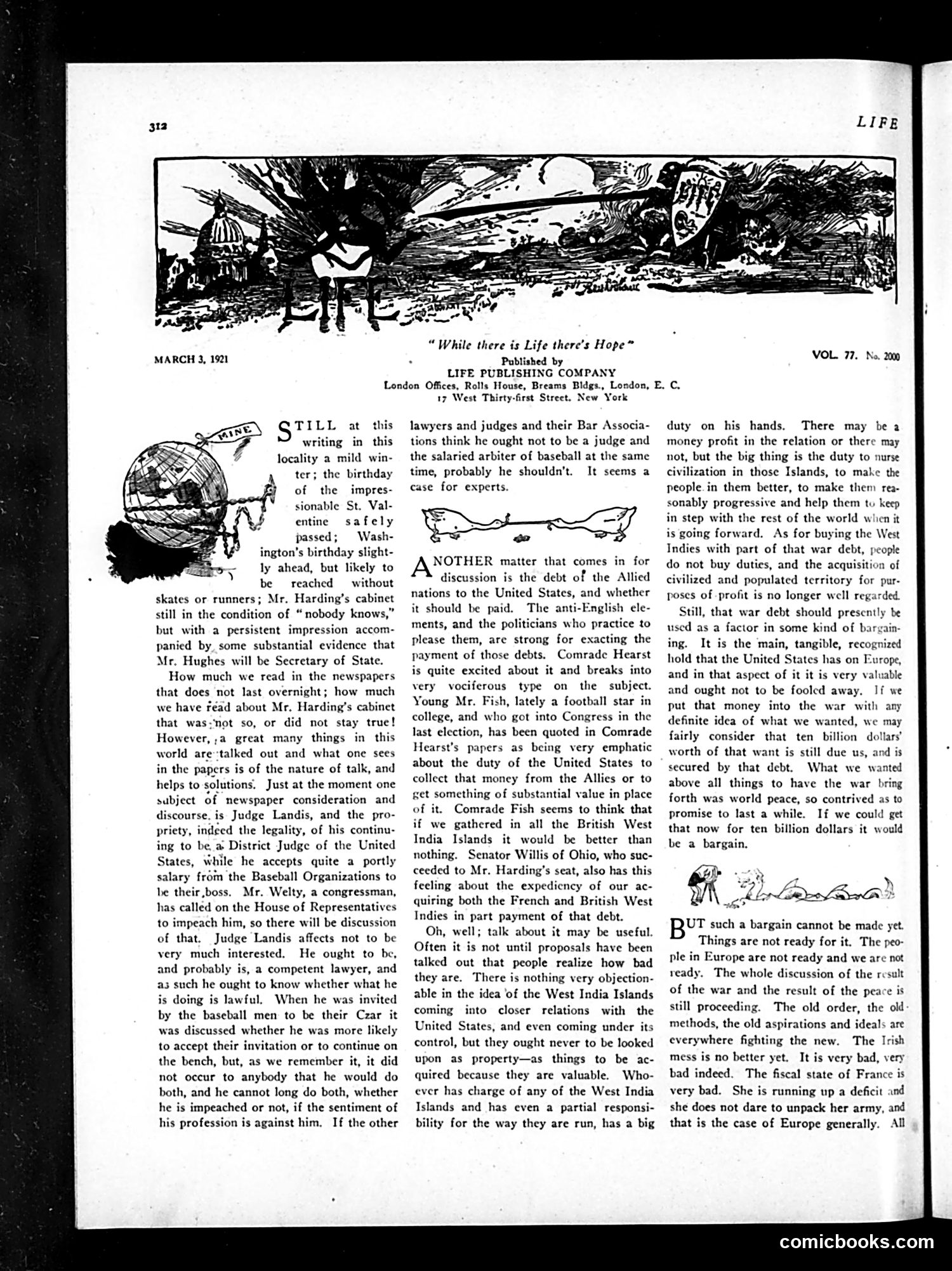 Life — March 3, 1921 — page 18 of 38