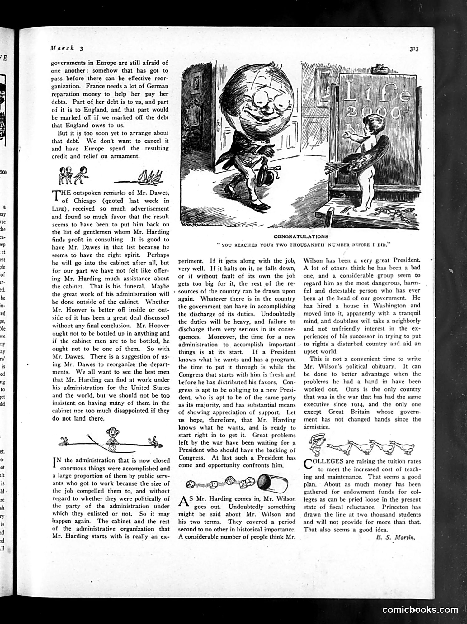 Life — March 3, 1921 — page 19 of 38