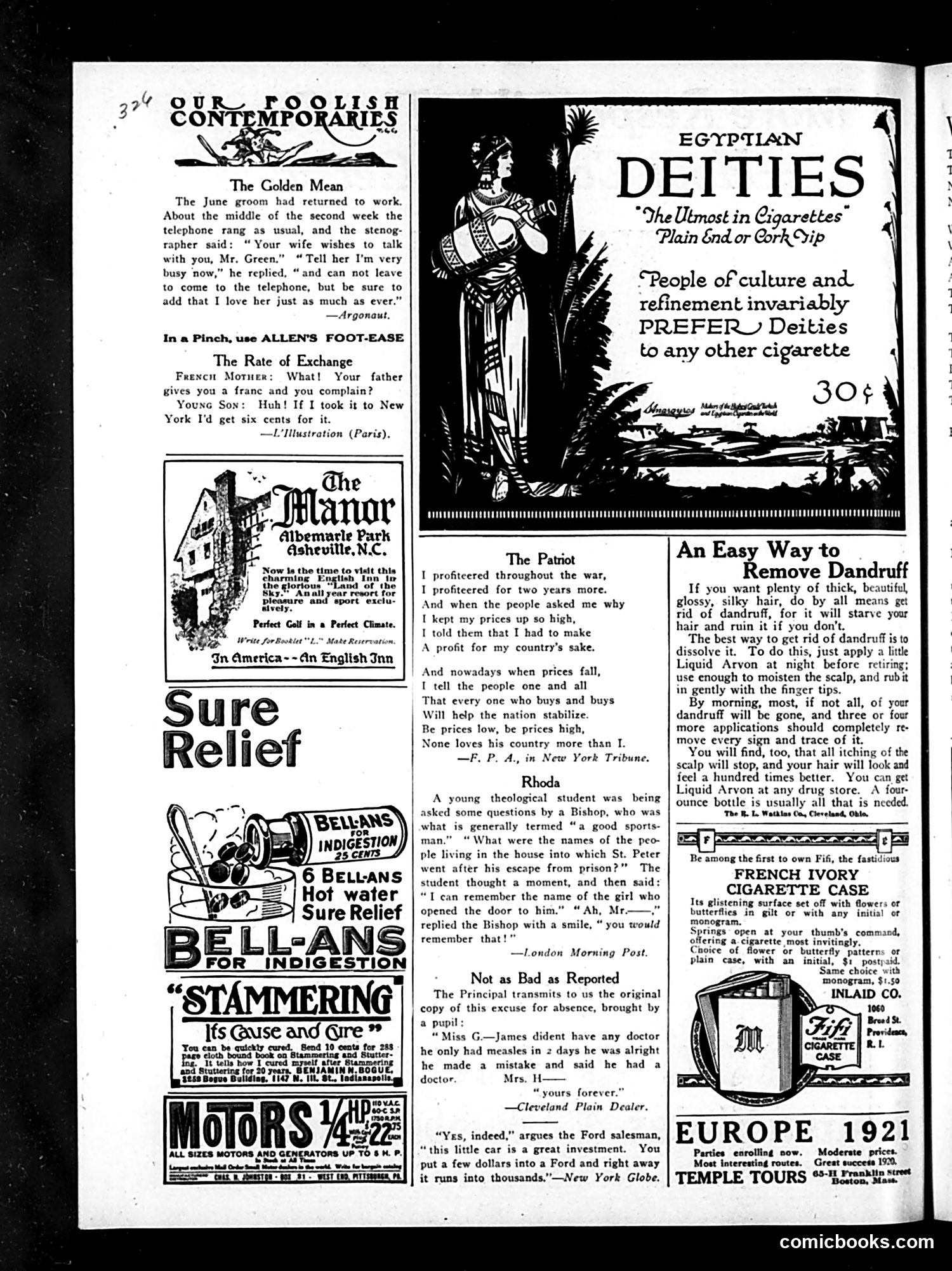 Life — March 3, 1921 — page 32 of 38