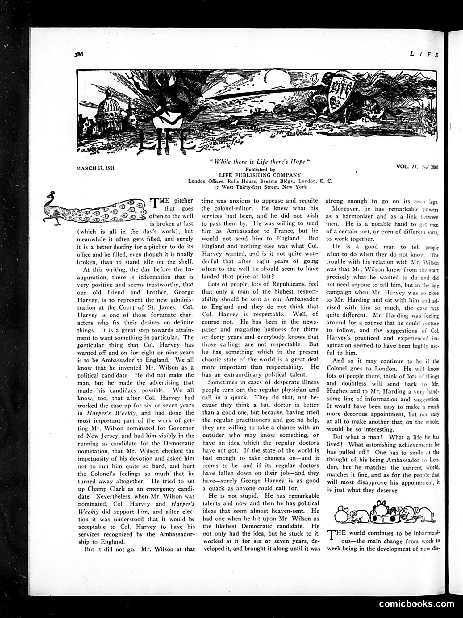 Life — March 17, 1921 — page 18 of 40