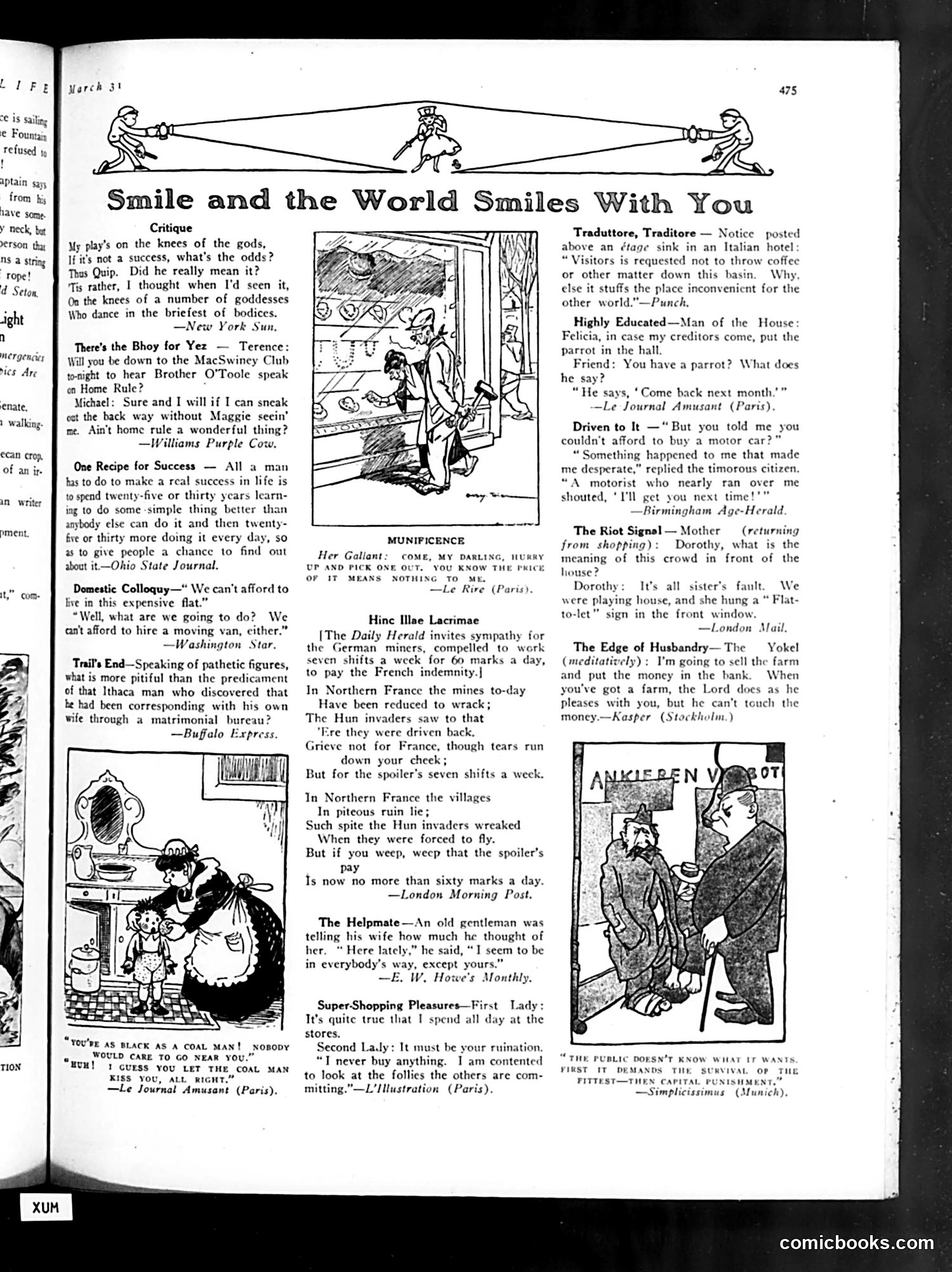 Life — March 31, 1921 — page 31 of 34