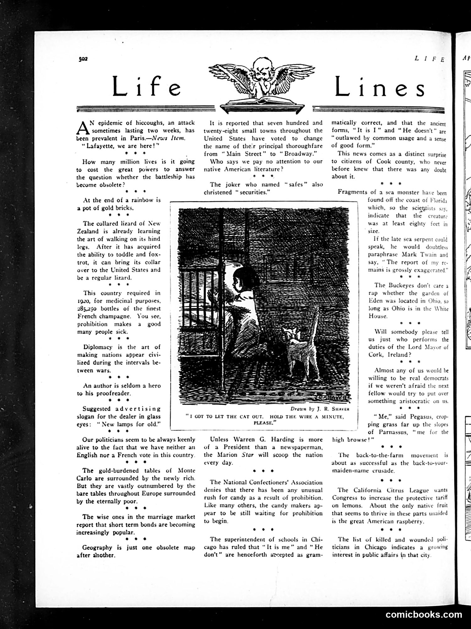 Life — April 7, 1921 — page 24 of 38