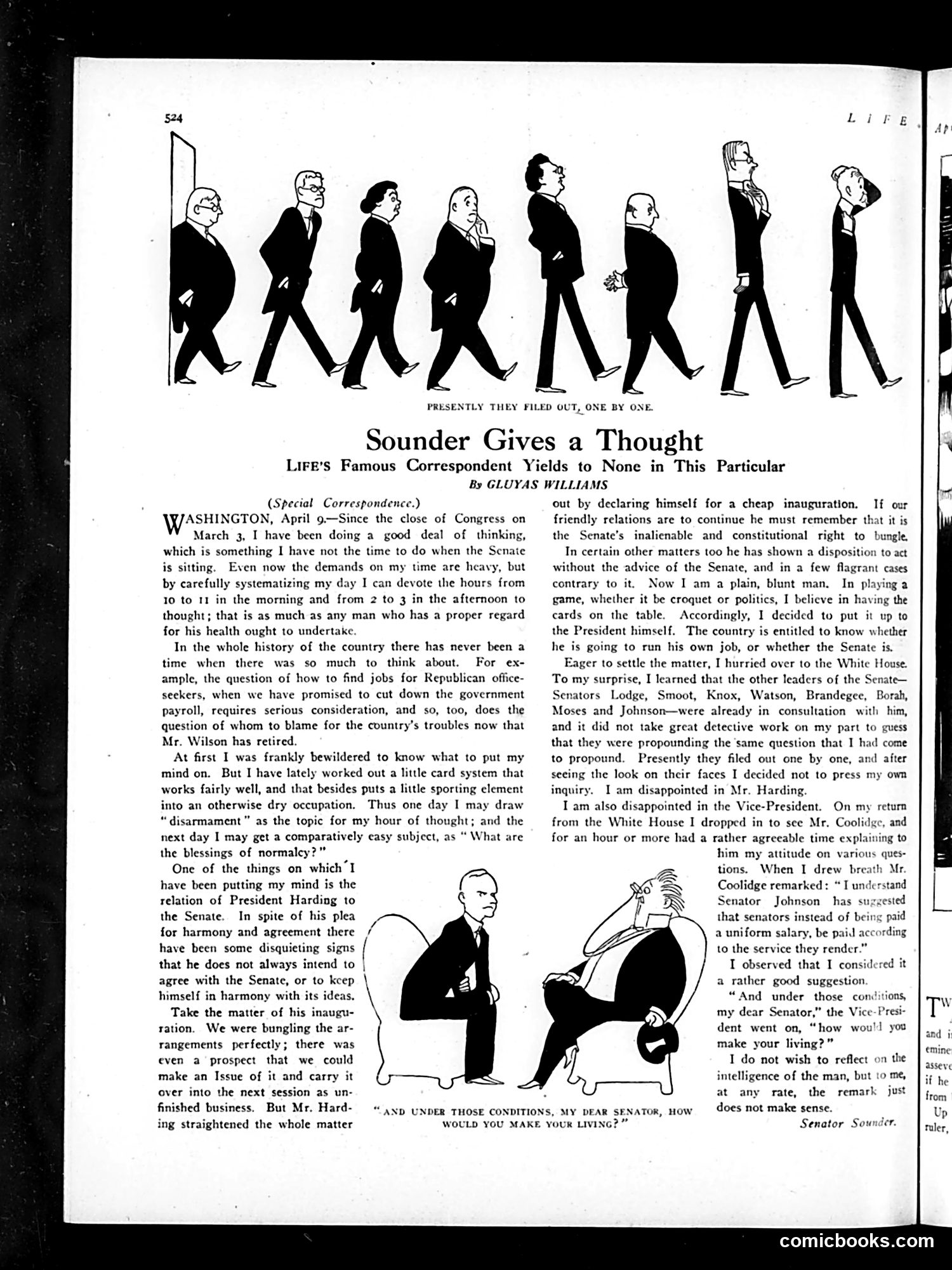 Life — April 14, 1921 — page 8 of 36