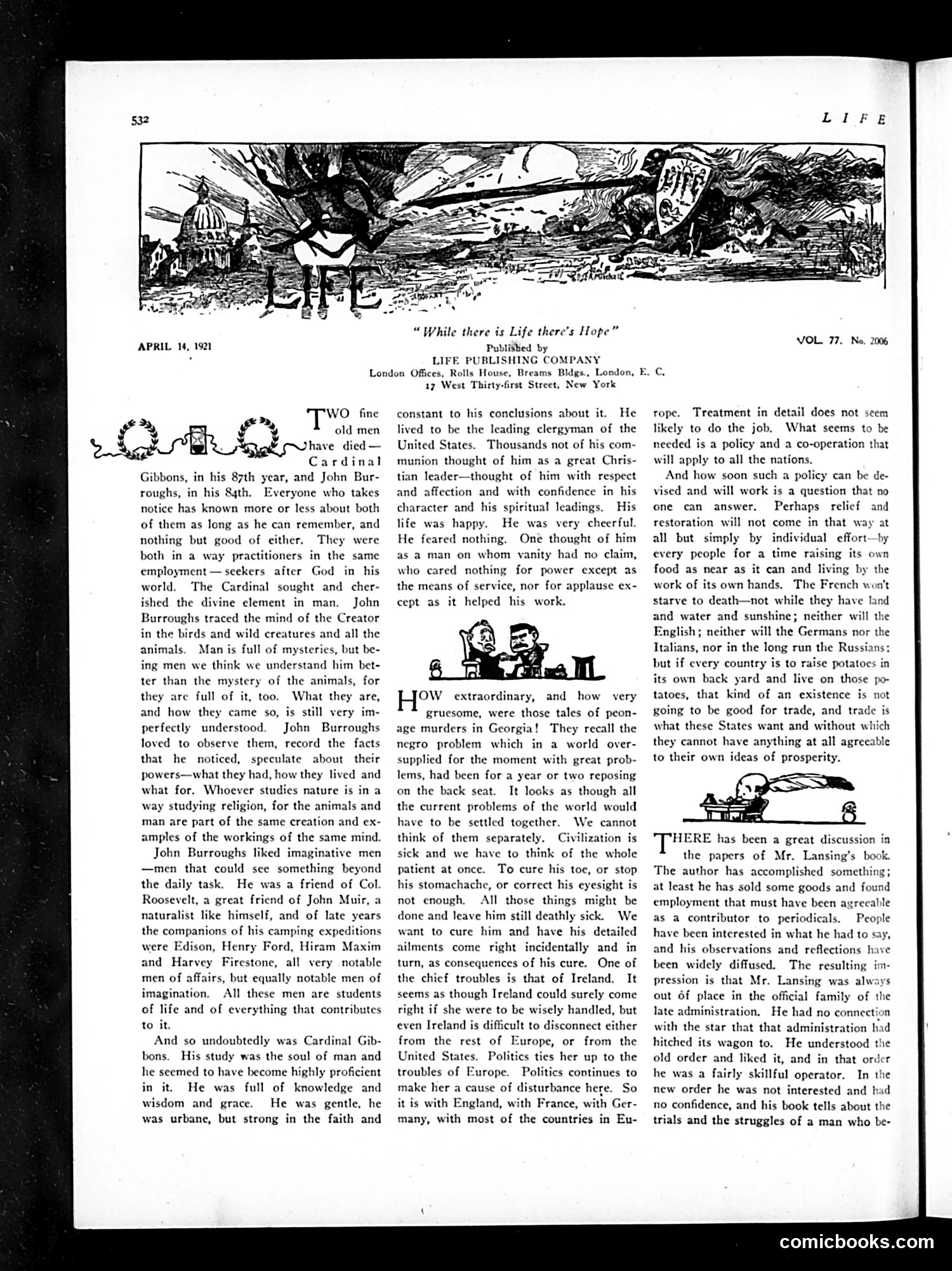 Life — April 14, 1921 — page 16 of 36