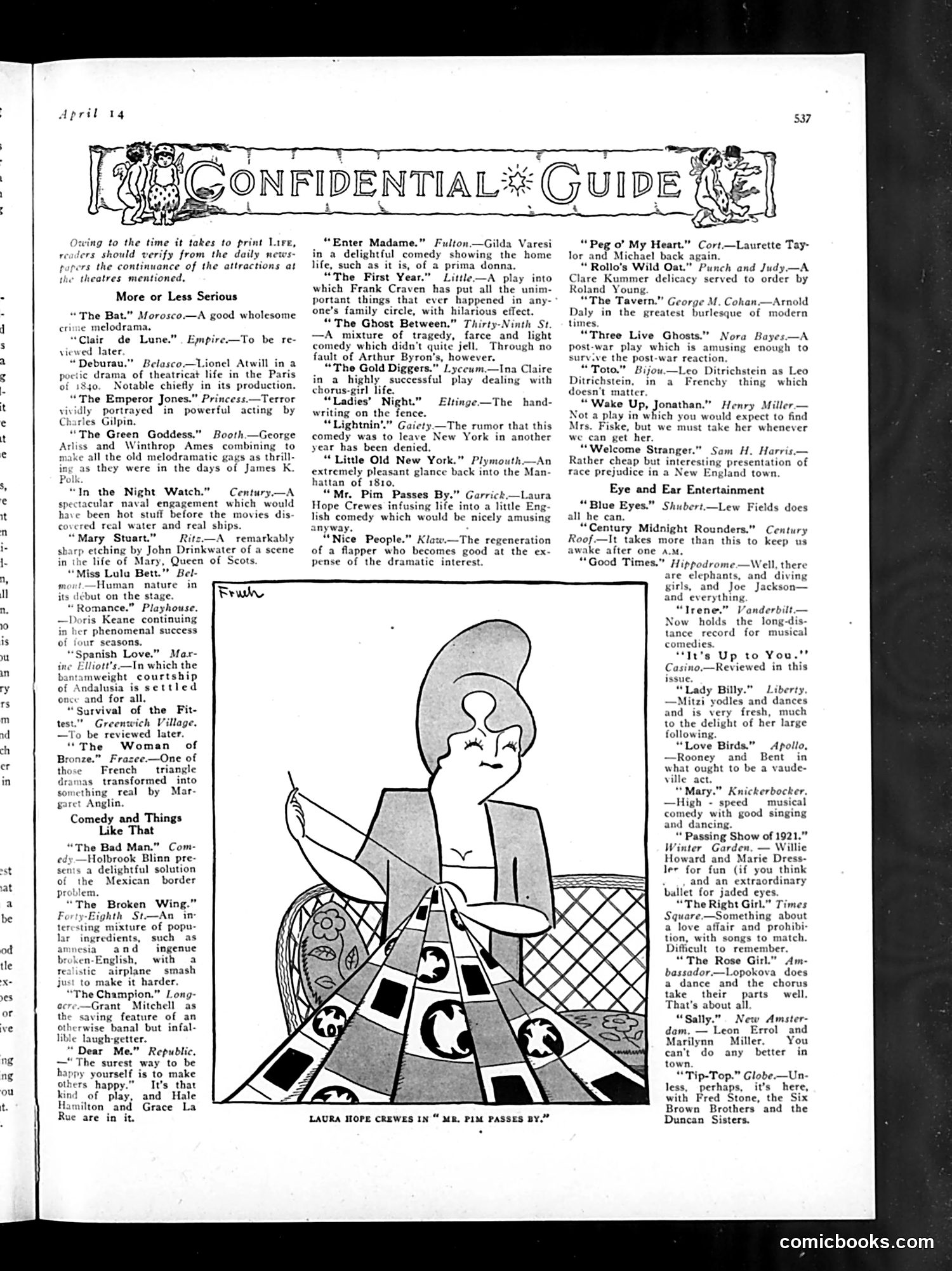 Life — April 14, 1921 — page 21 of 36