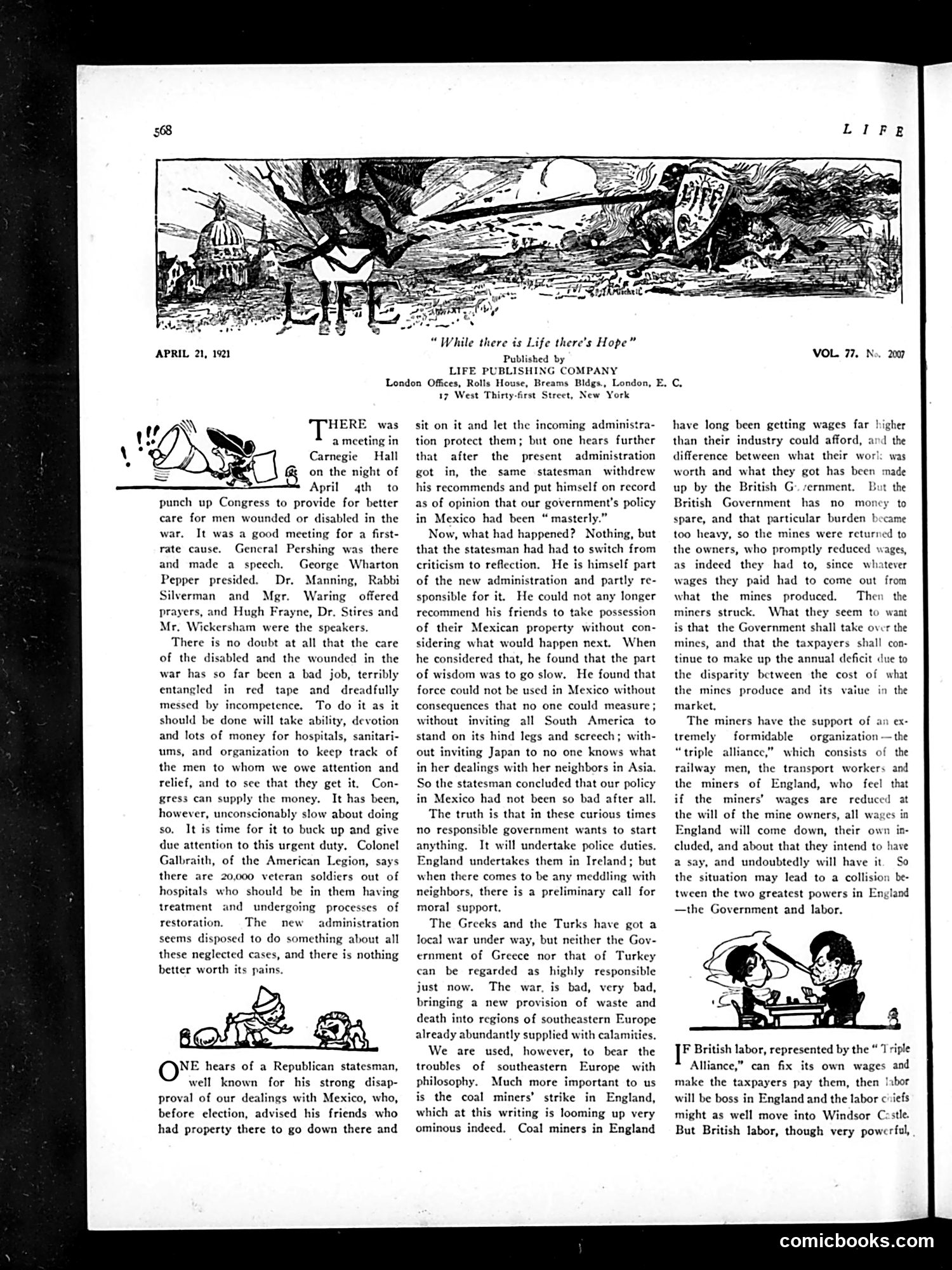 Life — April 21, 1921 — page 16 of 36