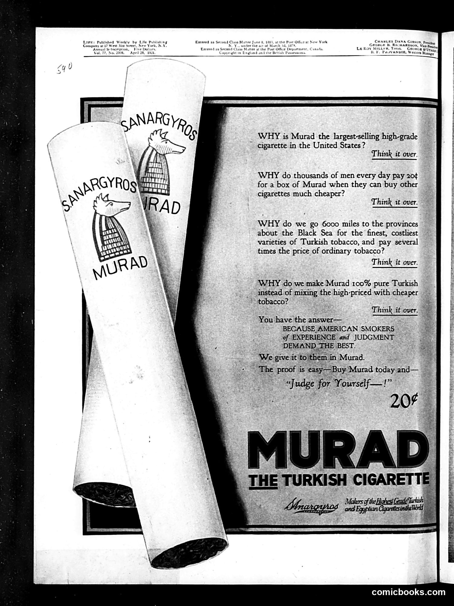 Life — April 28, 1921 — page 2 of 36