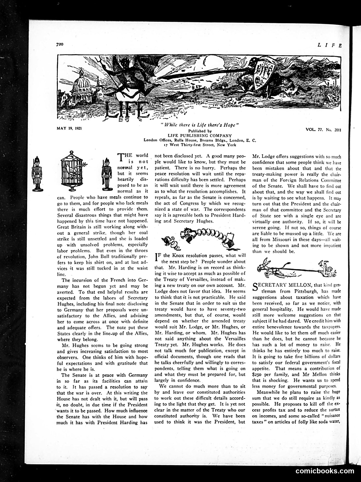 Life — May 19, 1921 — page 16 of 36