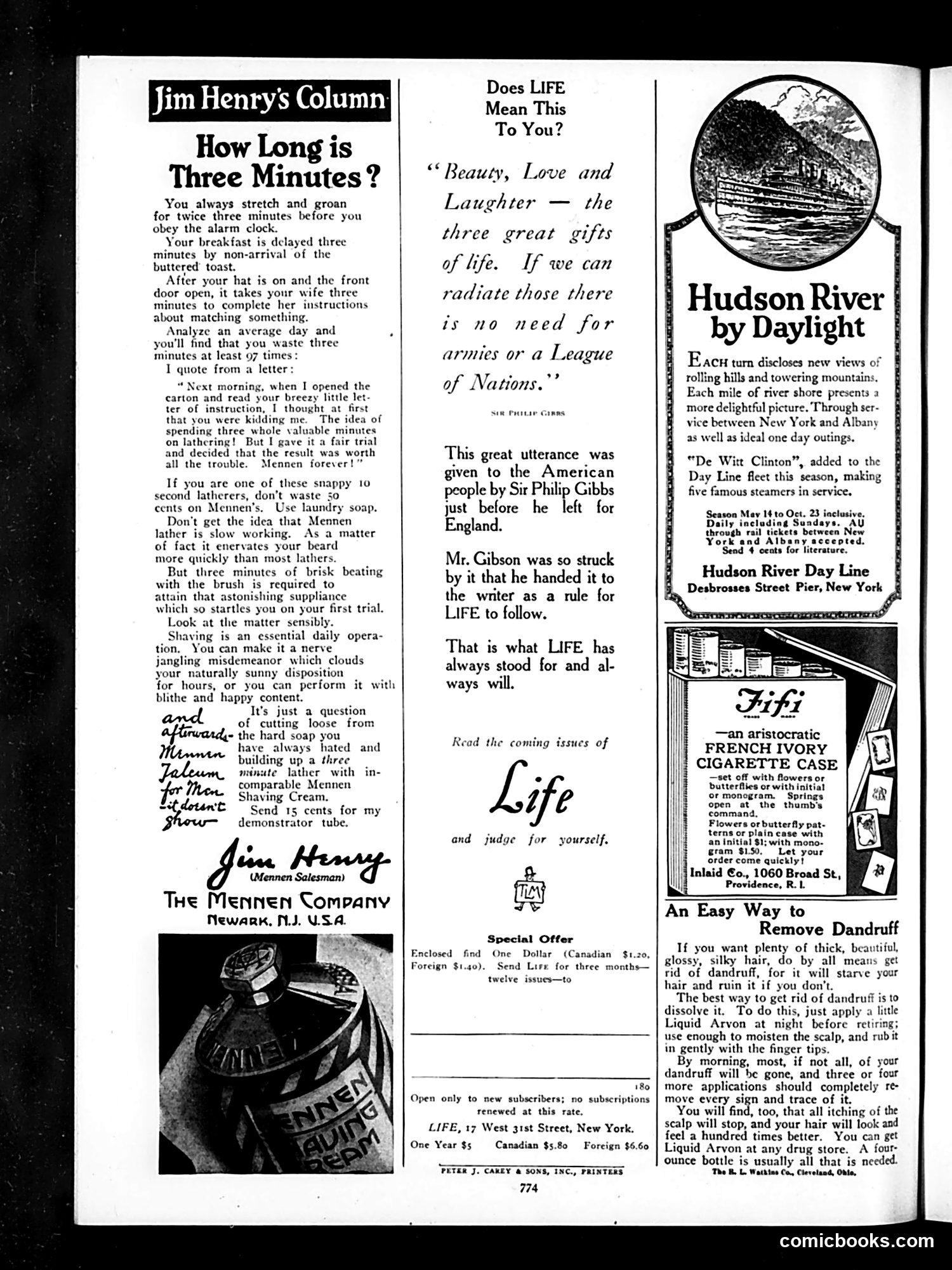 Life — May 26, 1921 — page 34 of 36