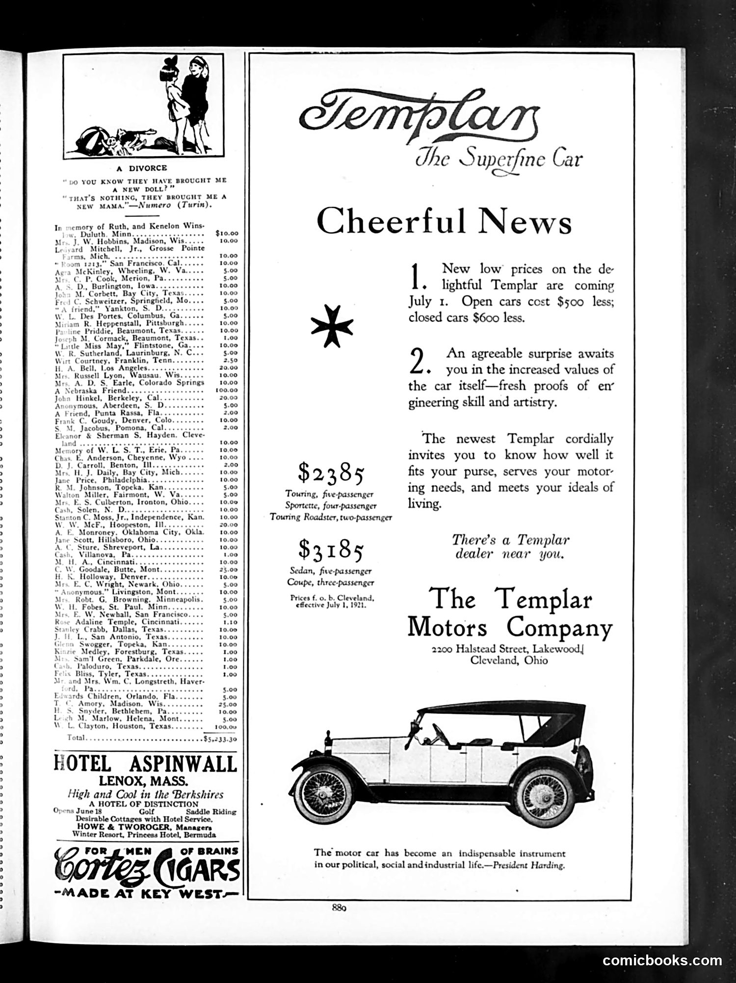 Life — June 16, 1921 — page 33 of 36