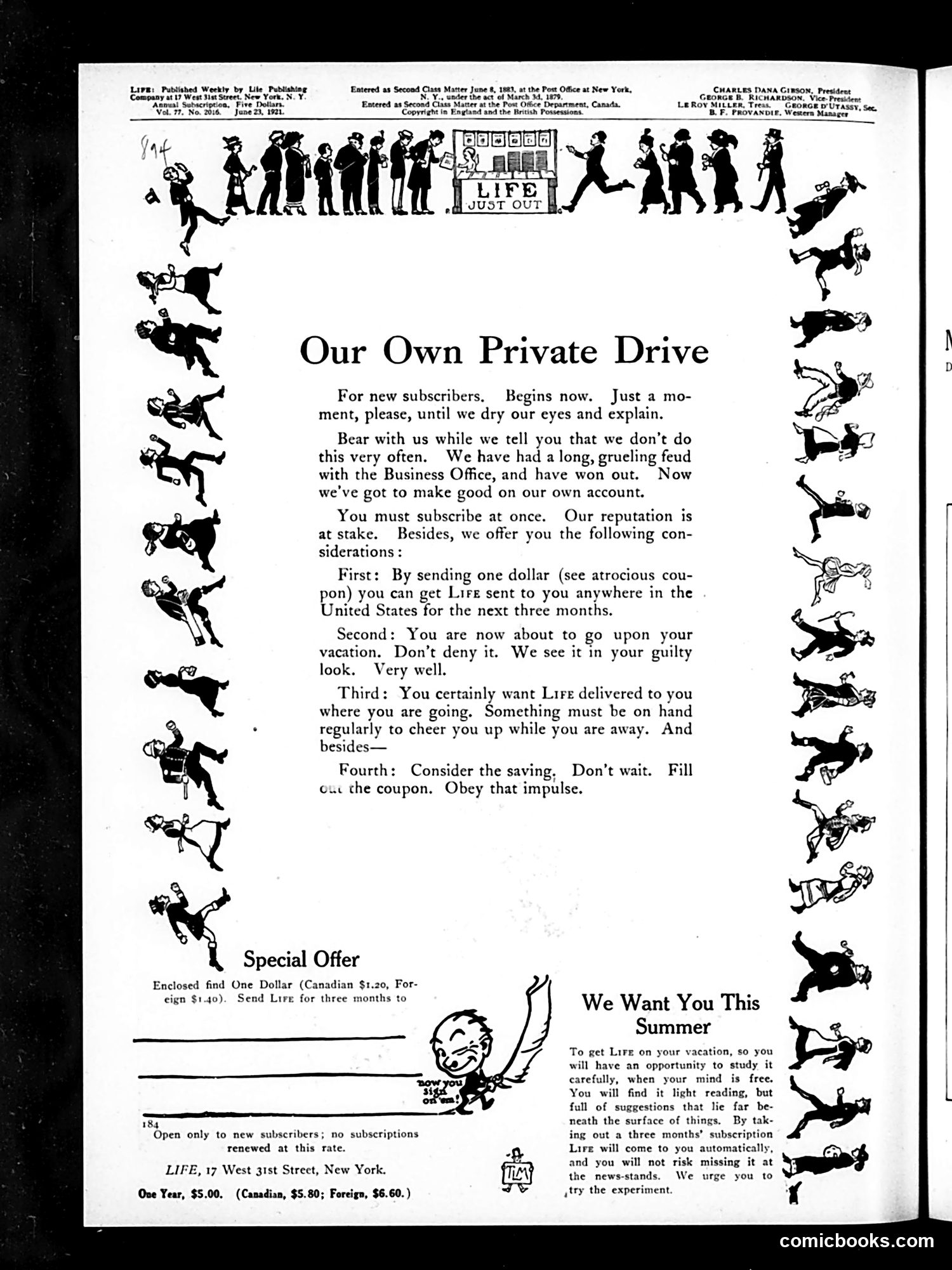 Life — June 23, 1921 — page 2 of 36