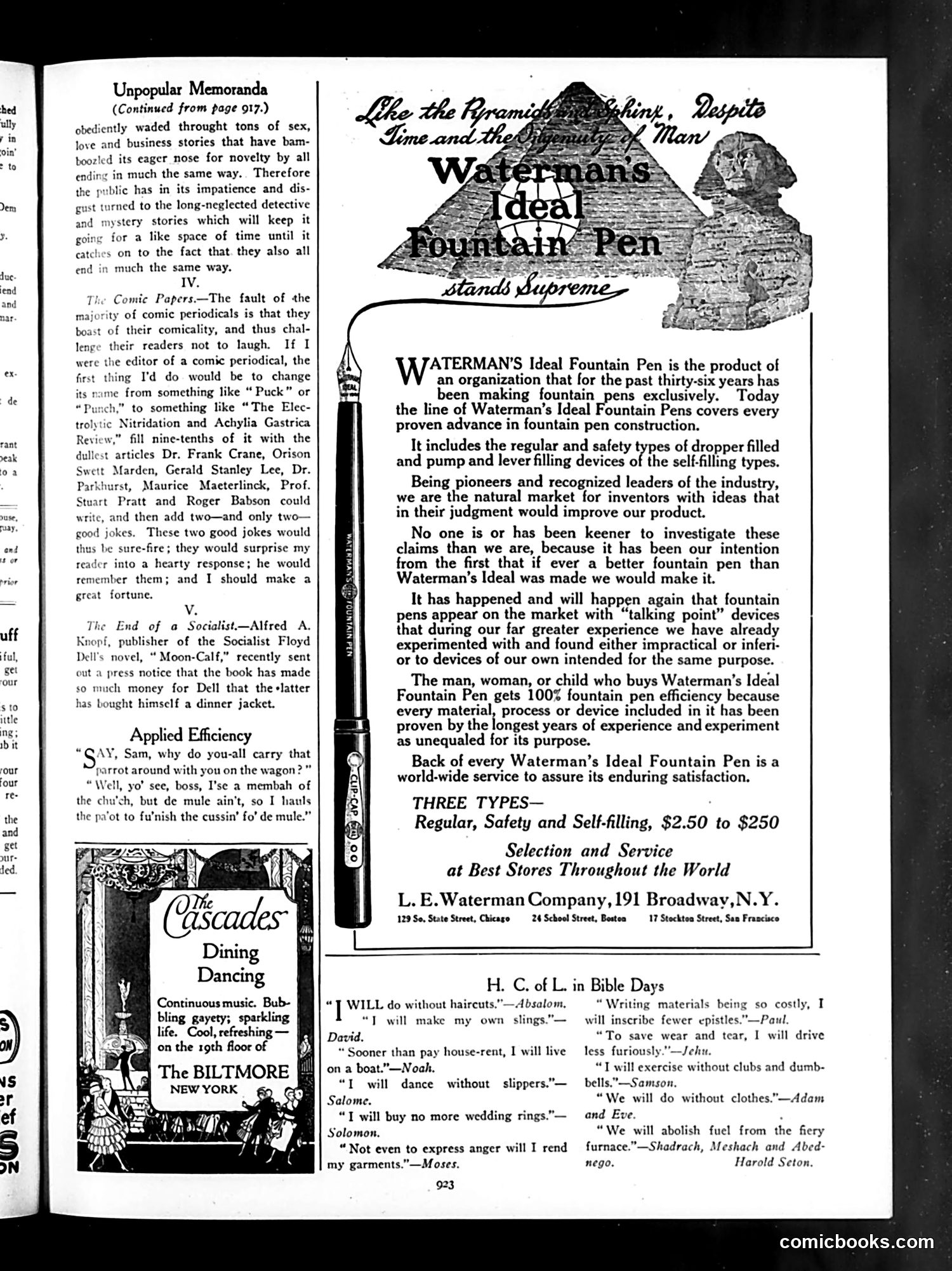 Life — June 23, 1921 — page 31 of 36
