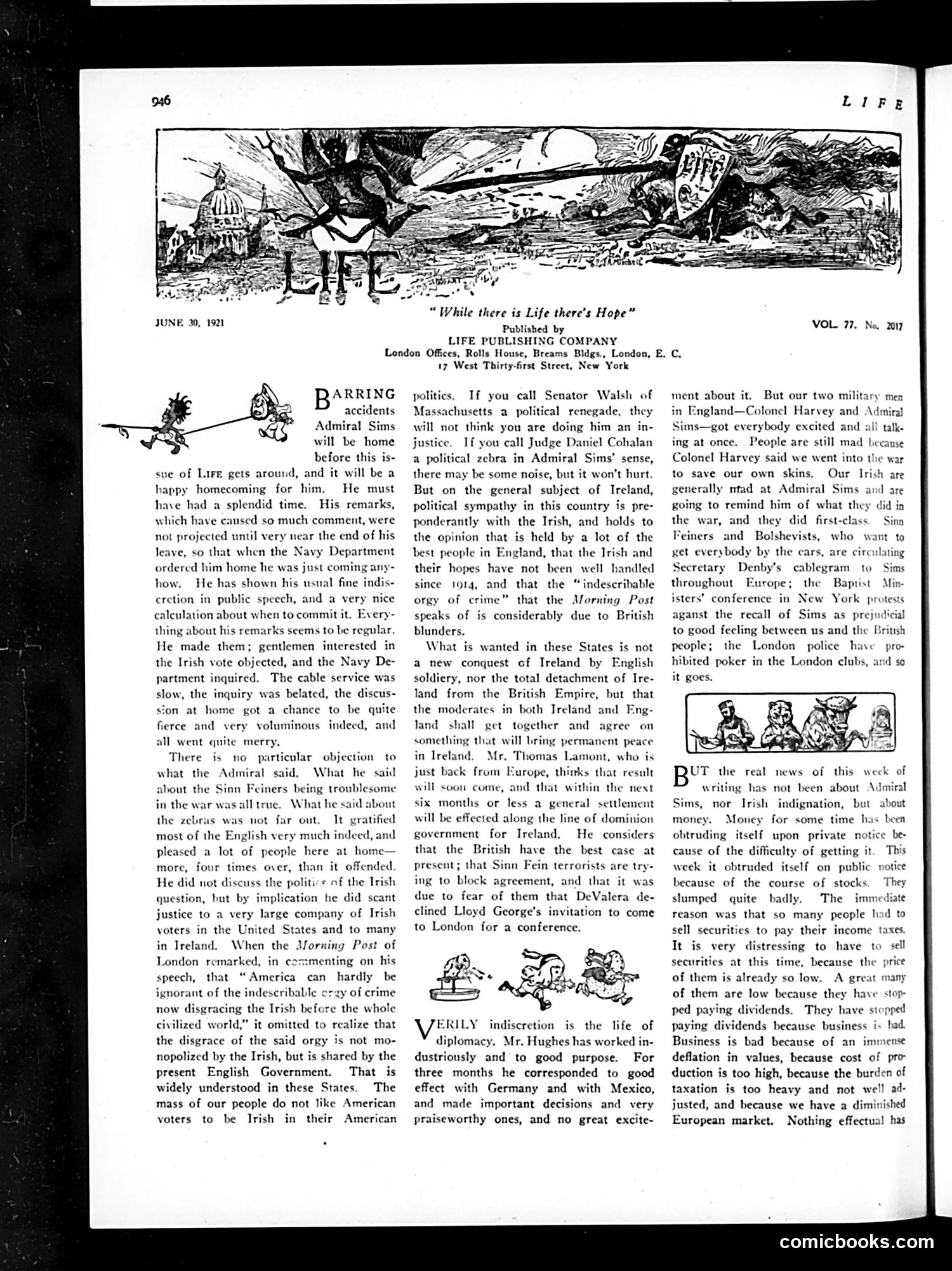 Life — June 30, 1921 — page 18 of 41