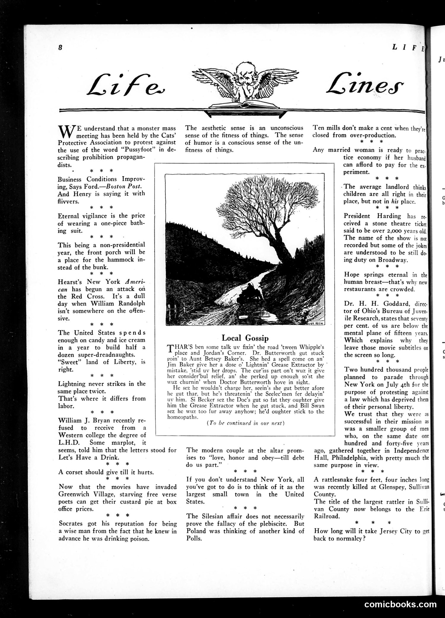 Life — July 7, 1921 — page 10 of 34