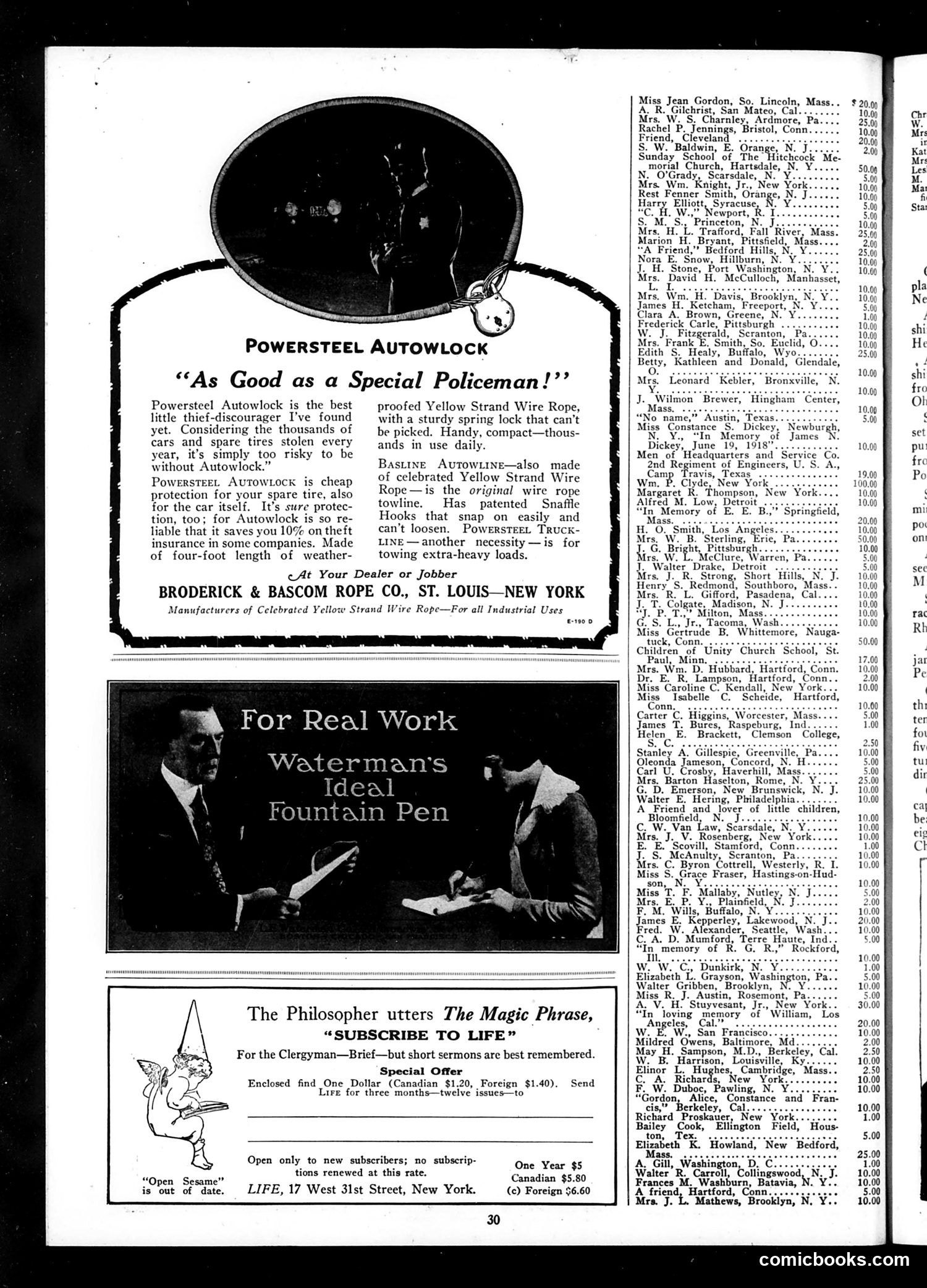 Life — July 7, 1921 — page 32 of 34