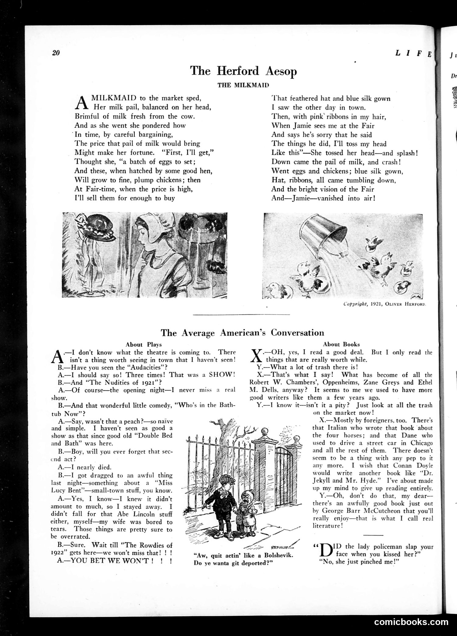 Life — July 14, 1921 — page 22 of 34