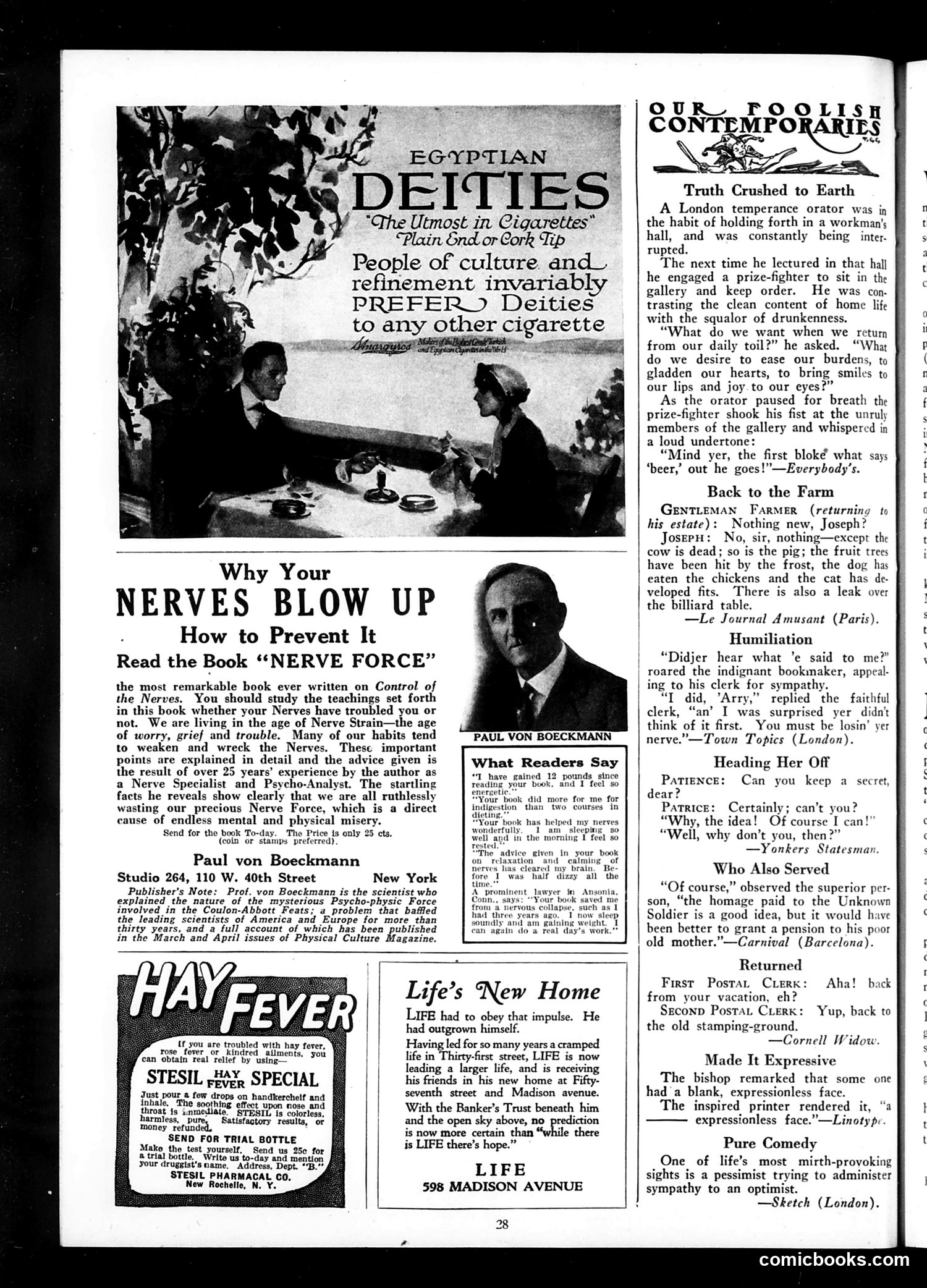 Life — July 14, 1921 — page 30 of 34
