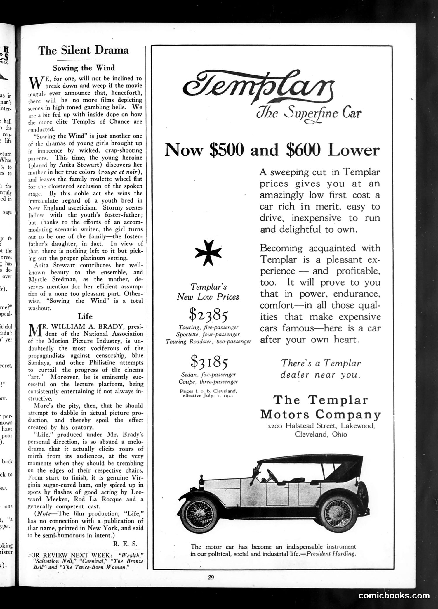 Life — July 14, 1921 — page 31 of 34
